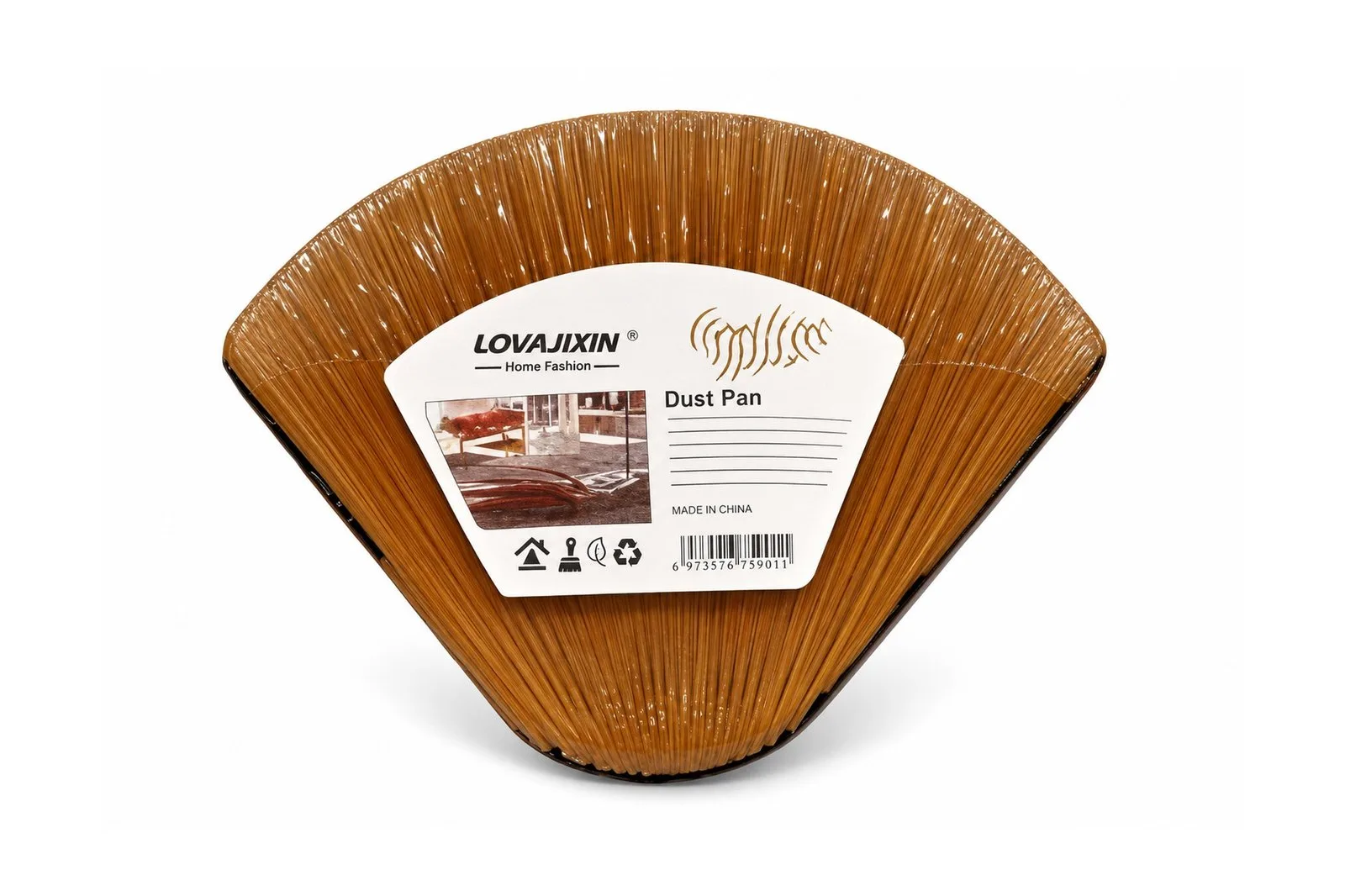 Fan-Shaped Glass Serving Plate 34 cm – Amber