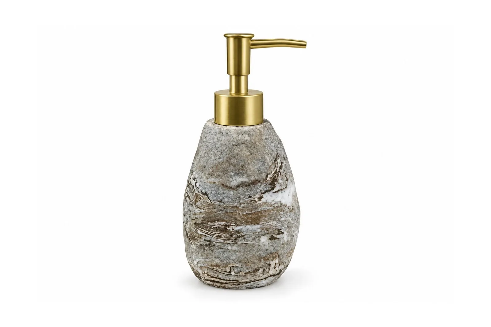 Resin Soap & Lotion Dispenser – Sandstone & Marble