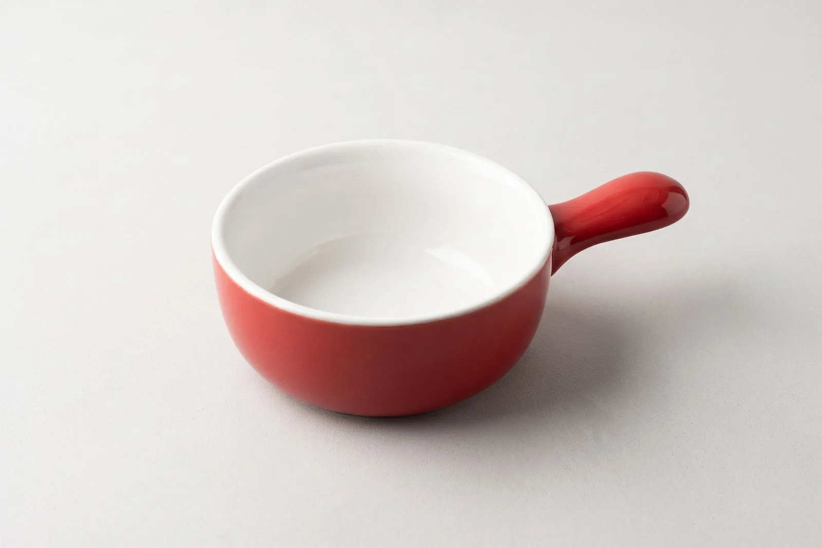 Porcelain Mini Baking Dish with Handle 3″ – 11.4 cm