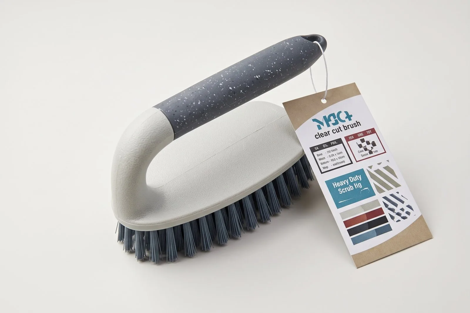 Heavy Duty Scrub Brush with Handle