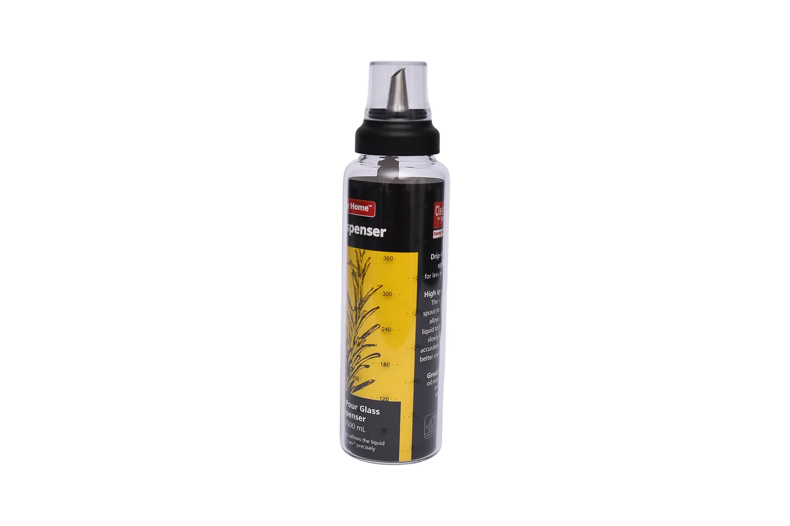 Glass Oil Dispenser with Pouring Spout 500 ml