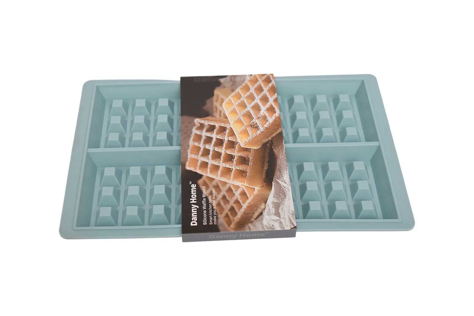 Silicone Waffle Baking Mold – Turquoise
