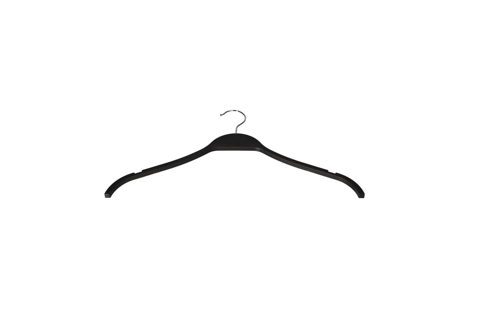 Plastic Clothes Hangers Black 5 Pcs