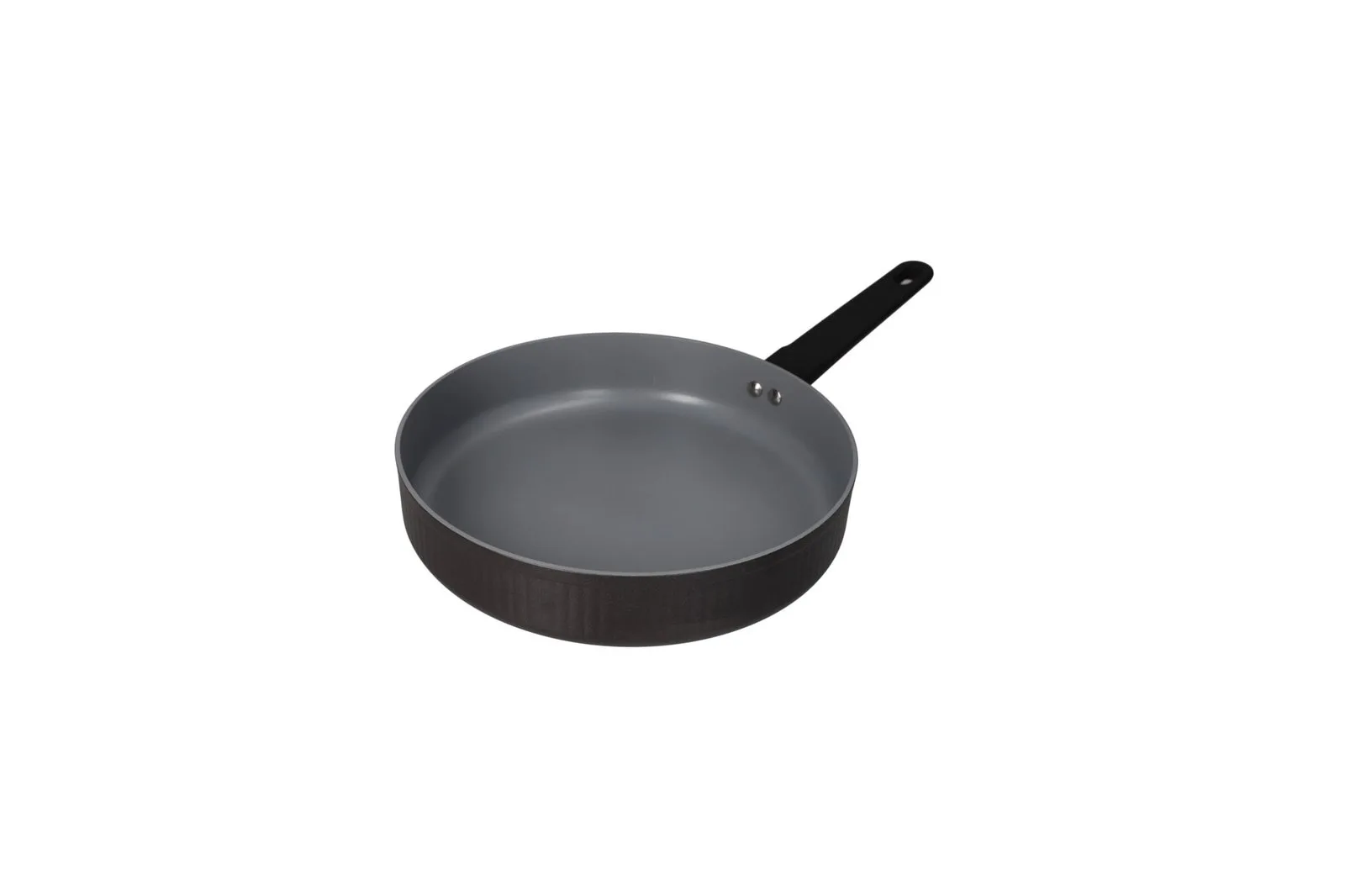 Aluminium Non Stick Ribbed Fry Pan