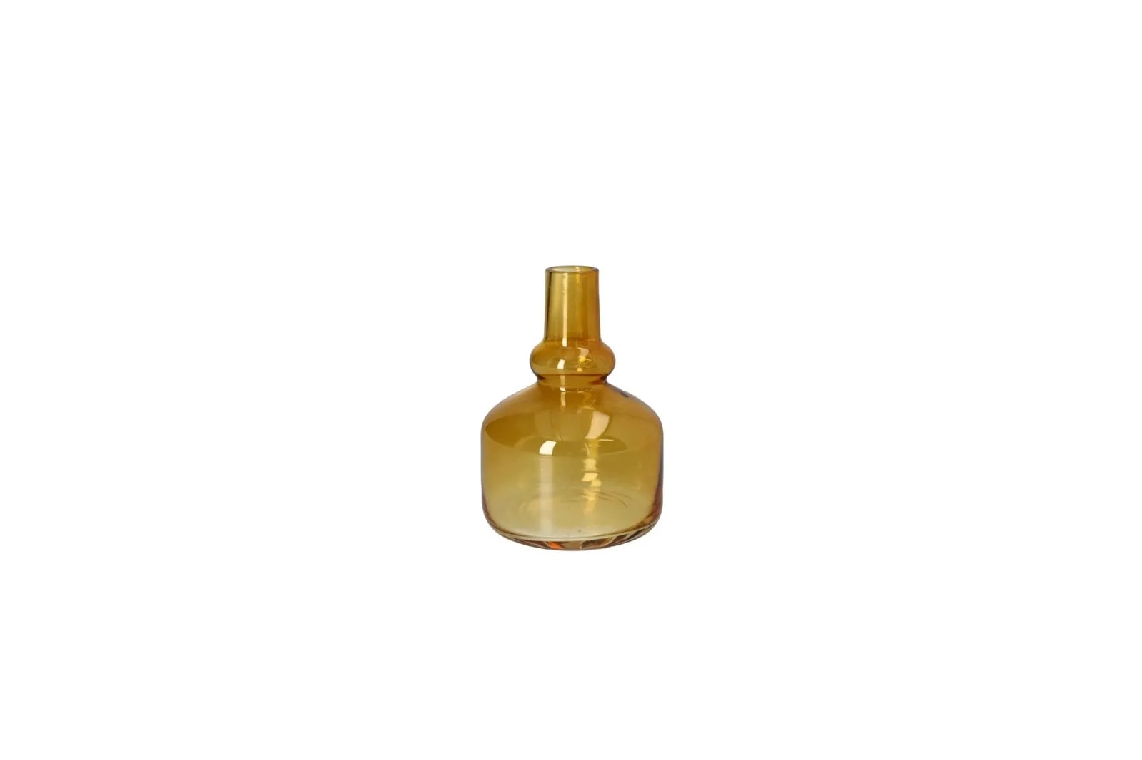 Glass Plant Vase Gold