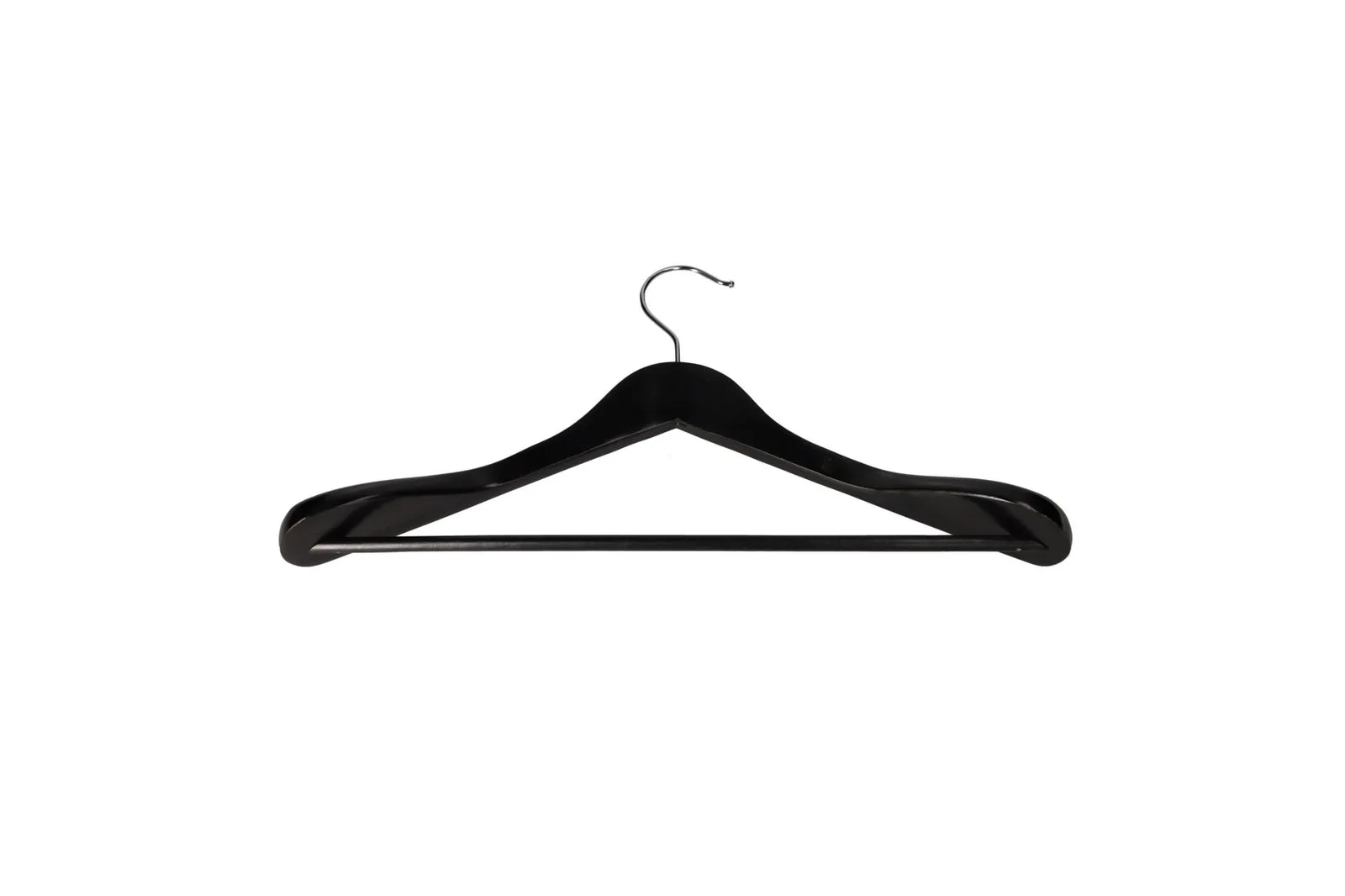 Wooden Clothes Hanger Black