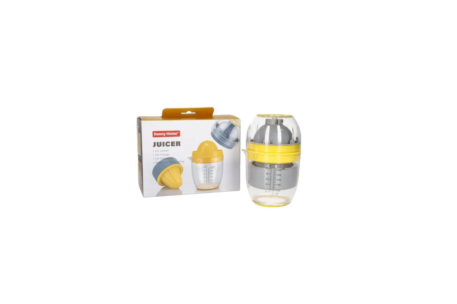 Manual Citrus Juicer with Measuring Cup