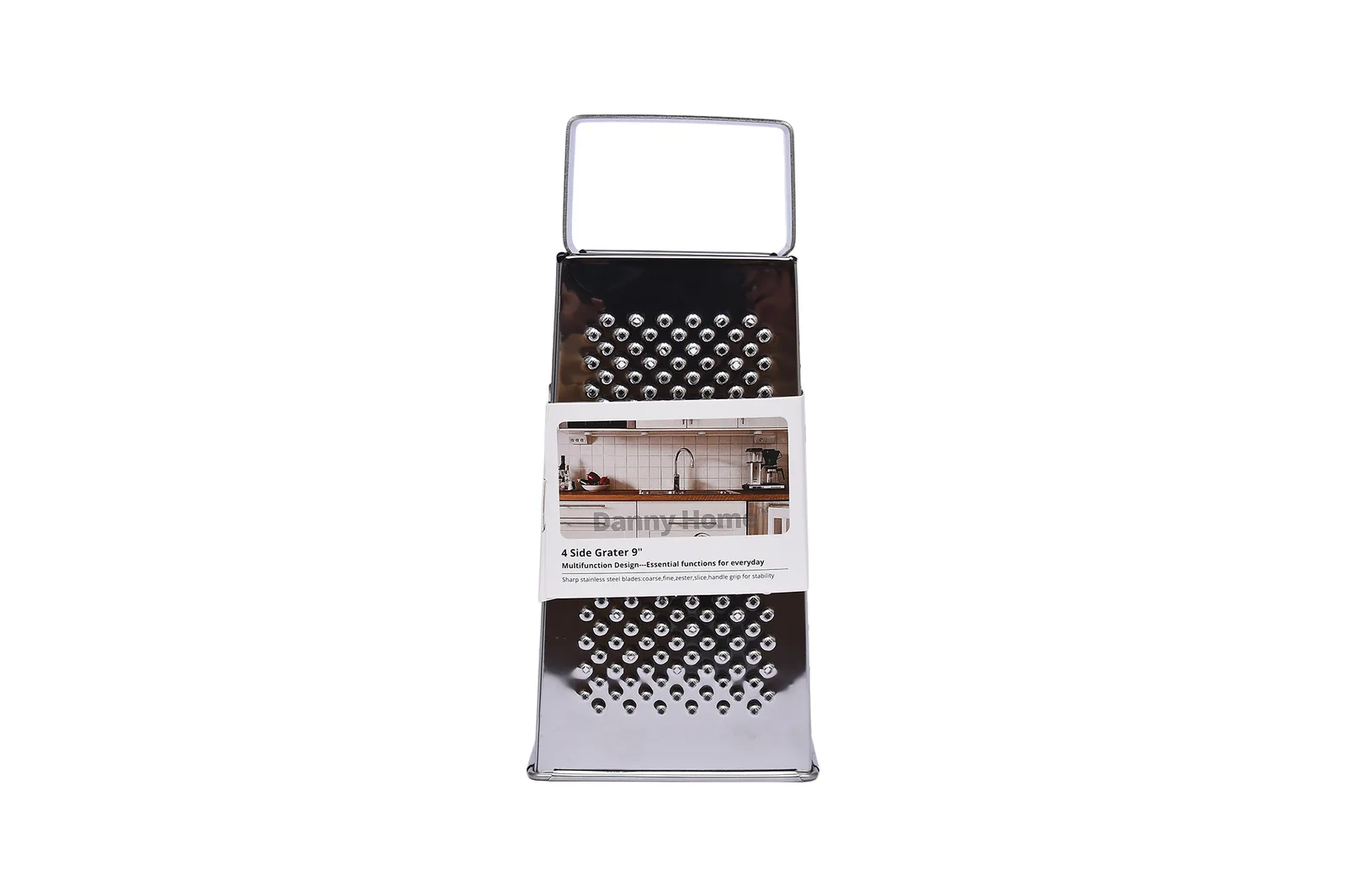Stainless Steel 4-Sided Box Grater 24 cm
