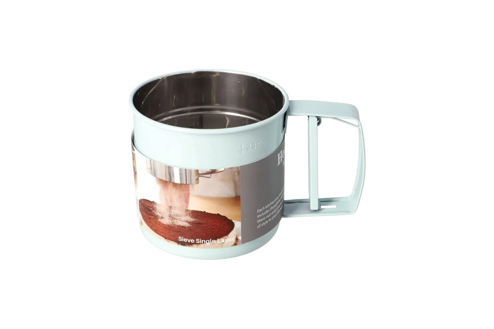 Rotary Icing Sugar and Flour Sifter Blue