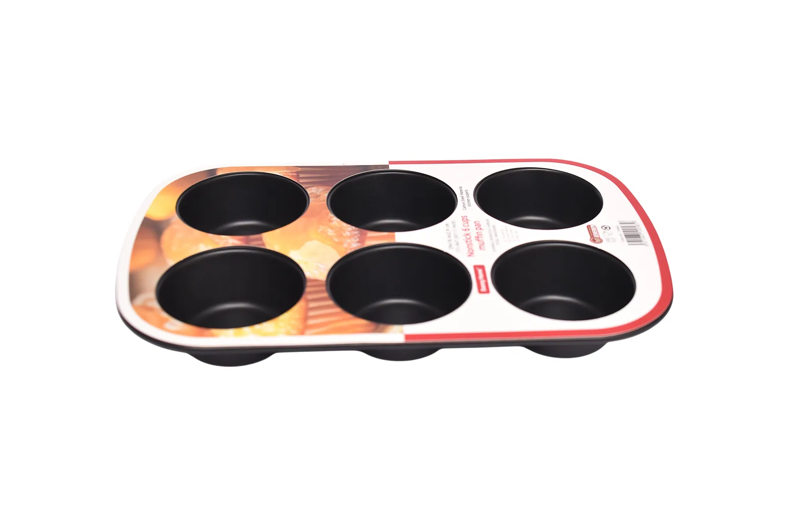 Non-Stick Carbon Steel Muffin Pan 6 Cups