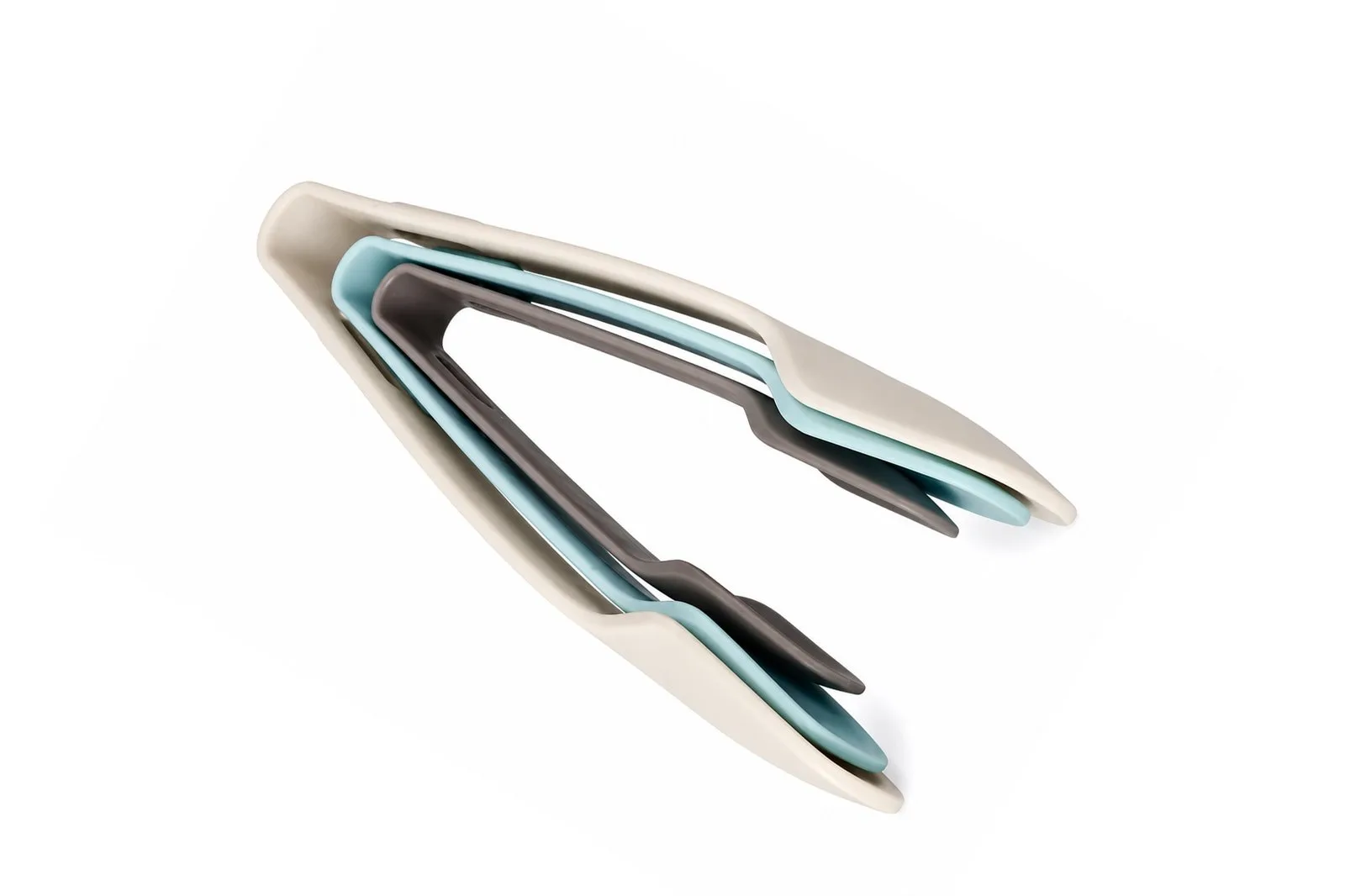 Plastic Food Tongs Set 3 Pieces 26 cm – Mint Green