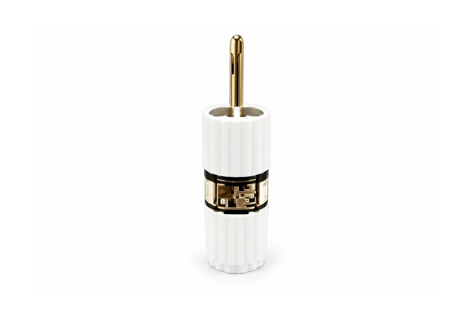 Toilet Brush with Bamboo Holder