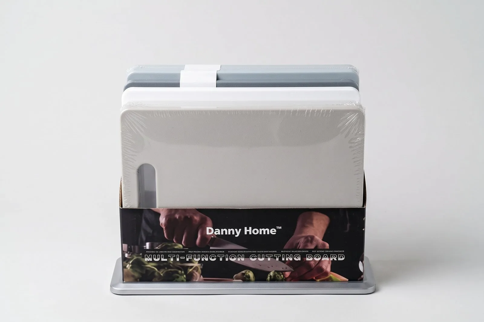 Multi-Function Cutting Board Set with Stand
