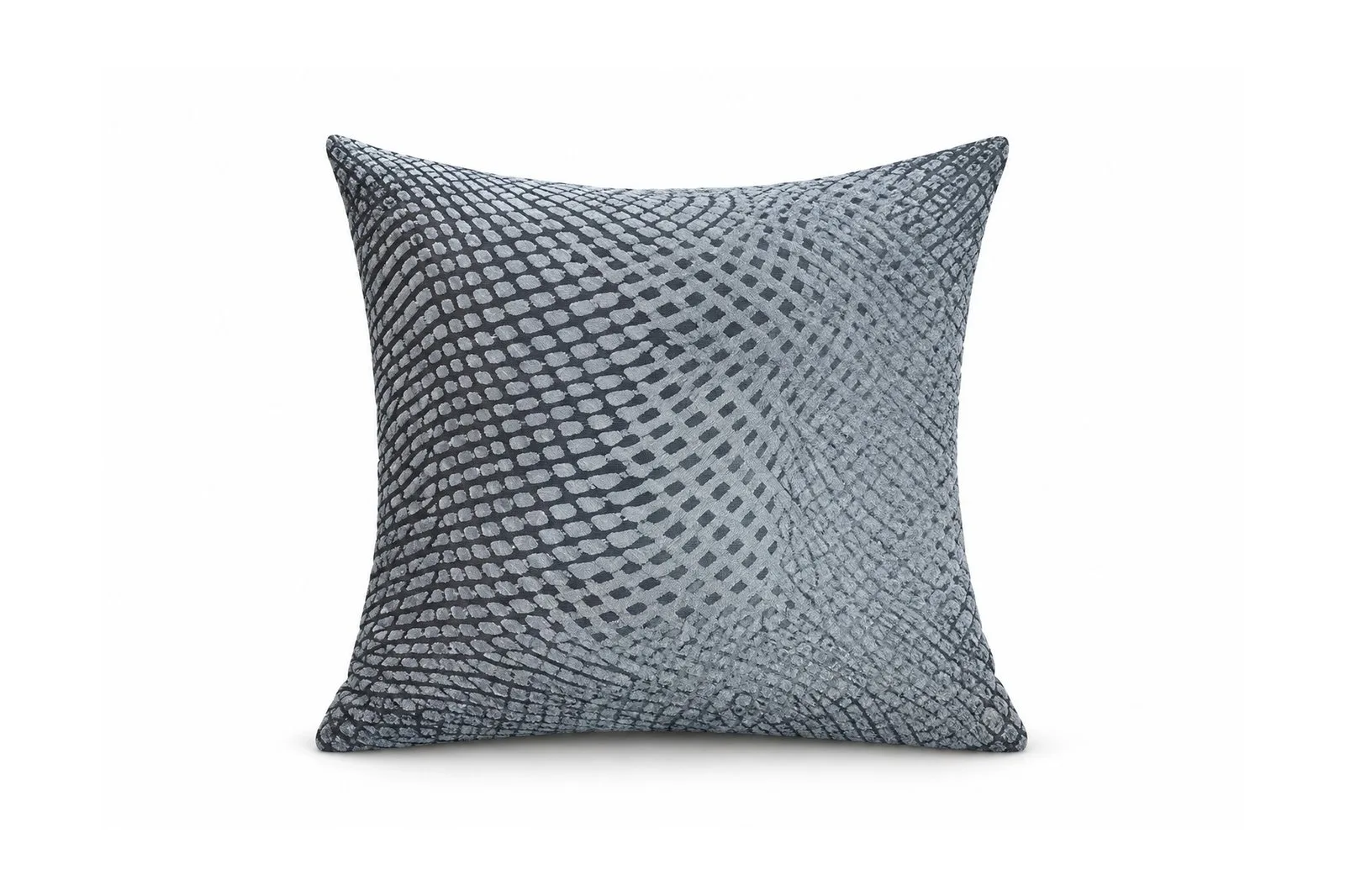 Textured Cushion Cover 50 x 50 cm – Blue