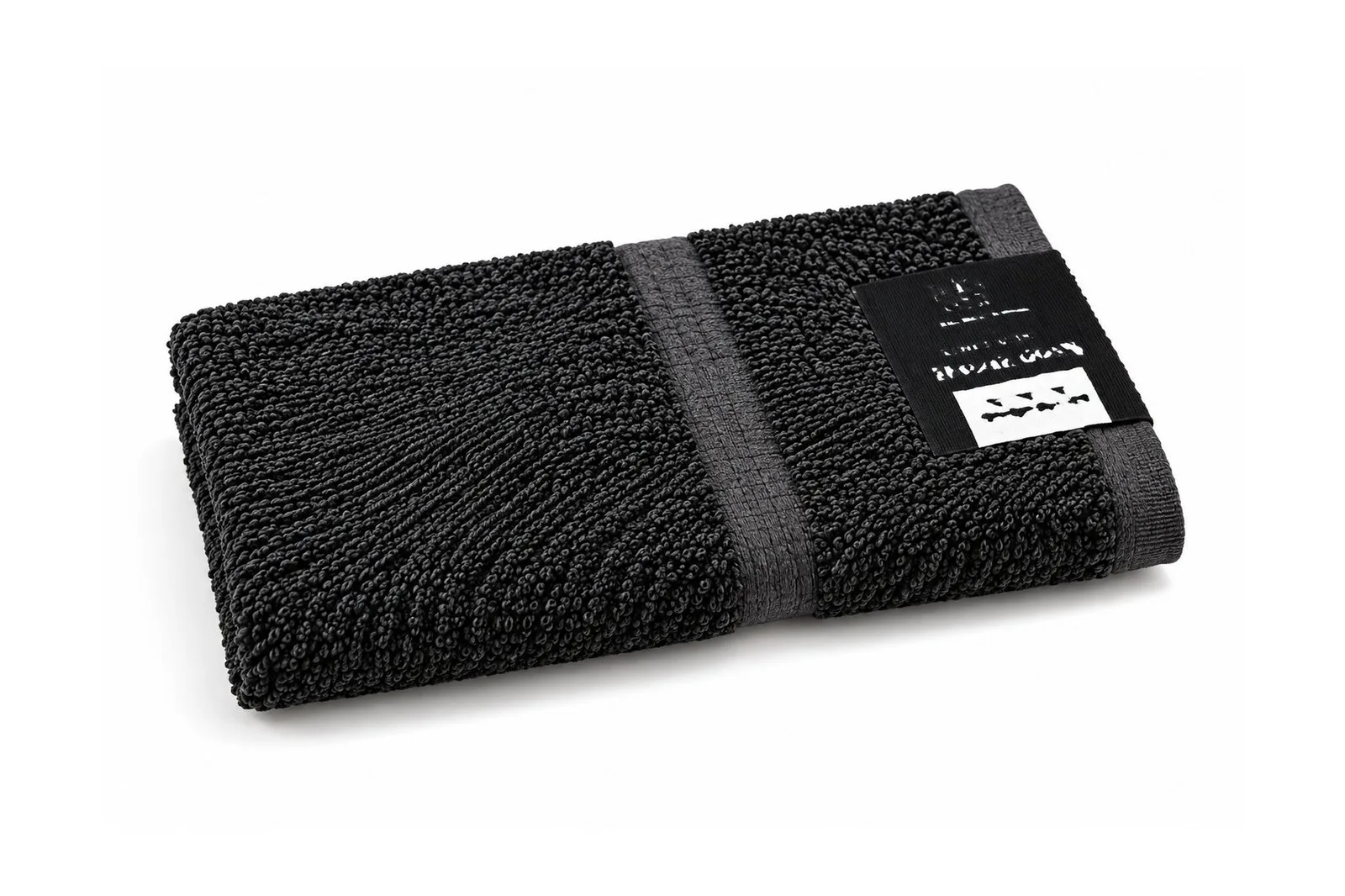 100% Cotton Face Towel 40×70 cm – Charcoal Melange