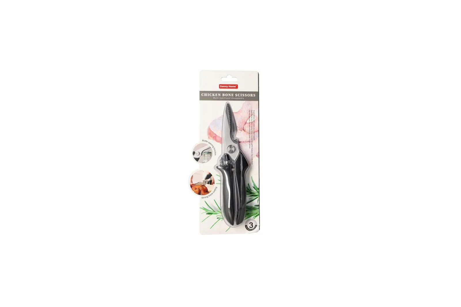 Professional Poultry Shears Grey