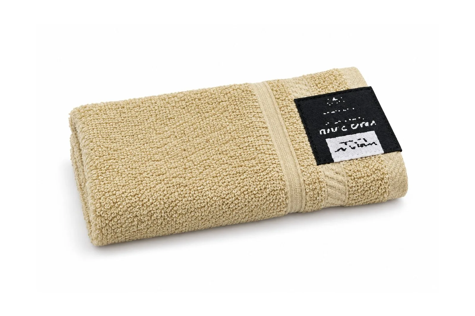 100% Cotton Face Towel 40×70 cm – Yellow