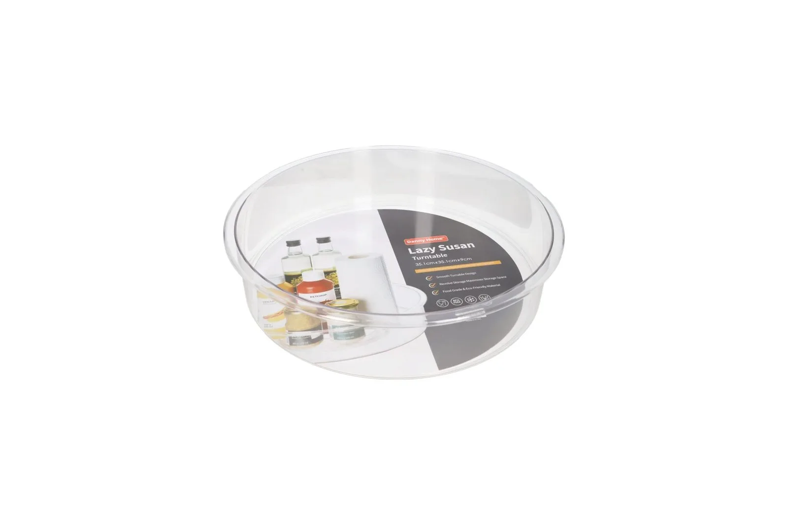 Clear Lazy Susan Turntable