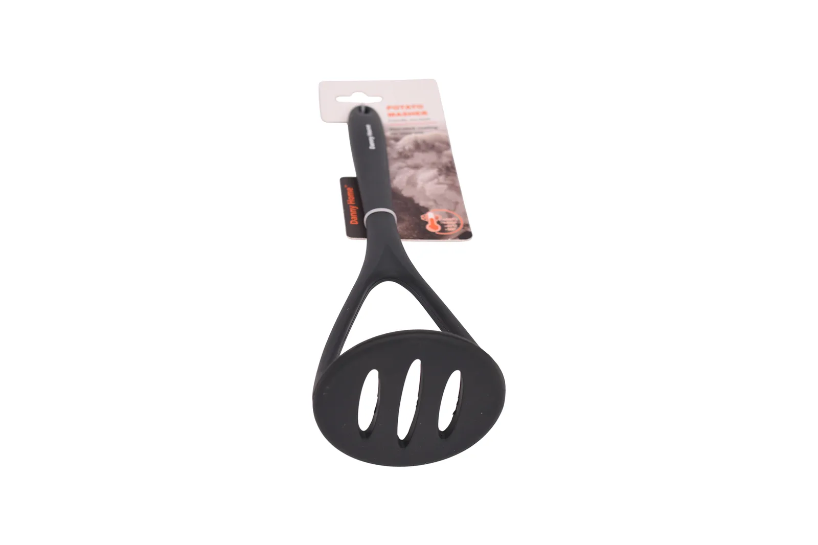 Silicone Potato Masher 26 cm – Dark Grey
