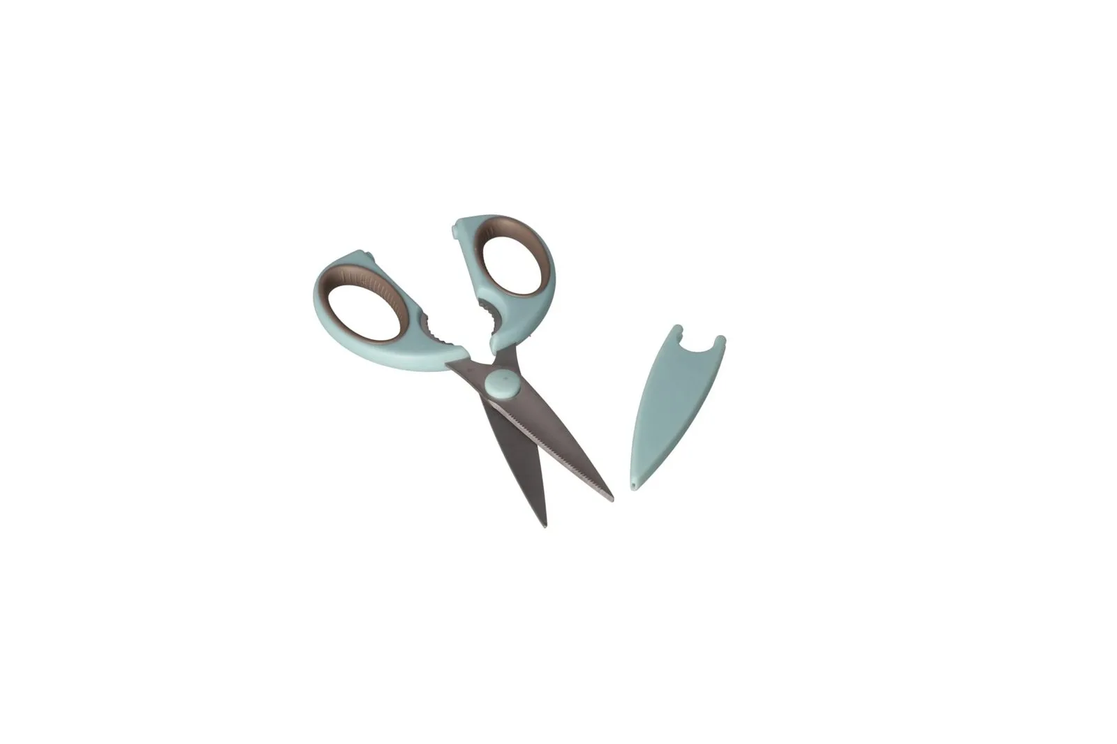 Kitchen Scissors with Cover Blue
