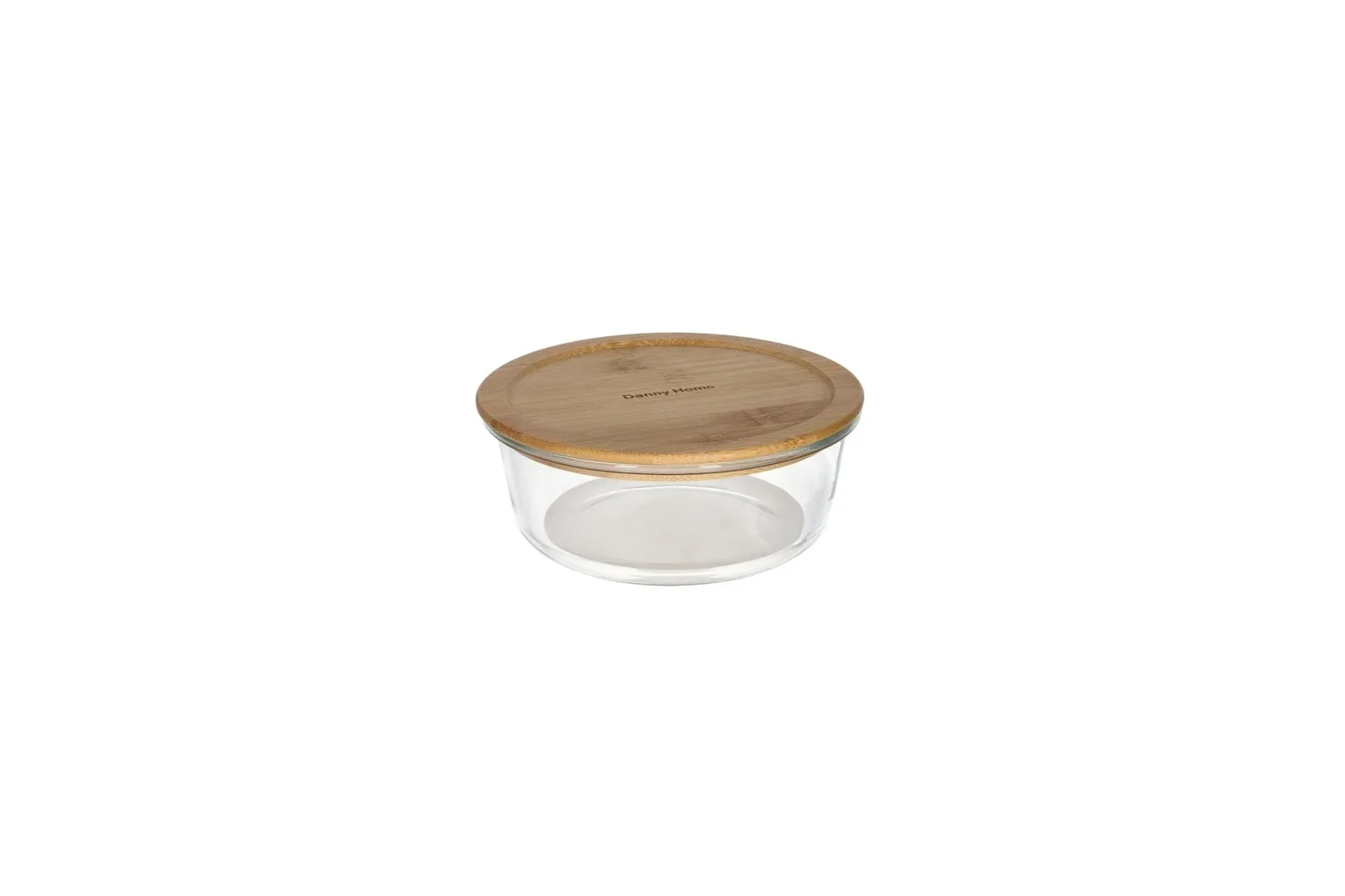 Borosilicate Glass Food Container with Bamboo Lid 950 ml