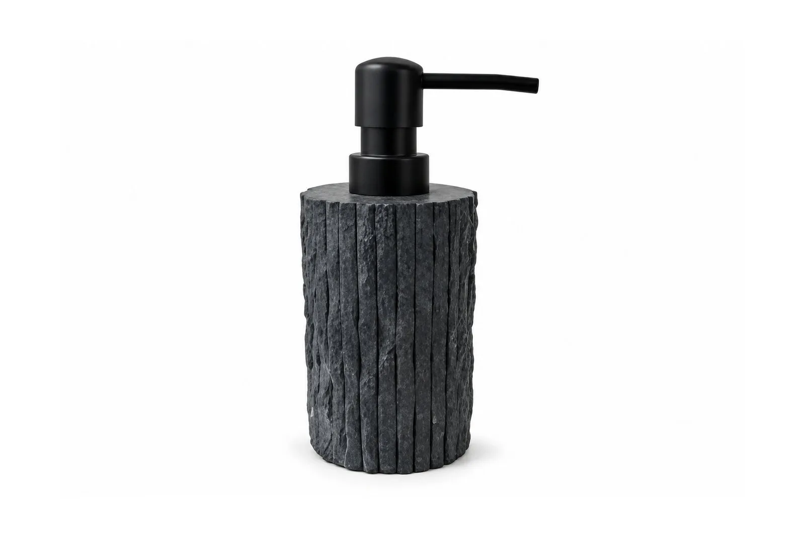 Resin Soap & Lotion Dispenser – Sandstone Black