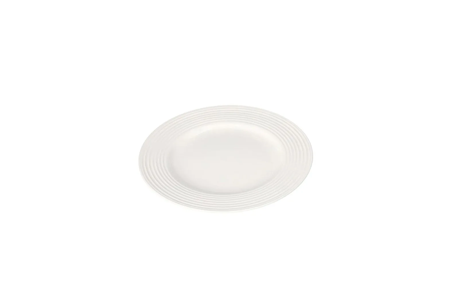 White Fine Porcelain Round Side Plate