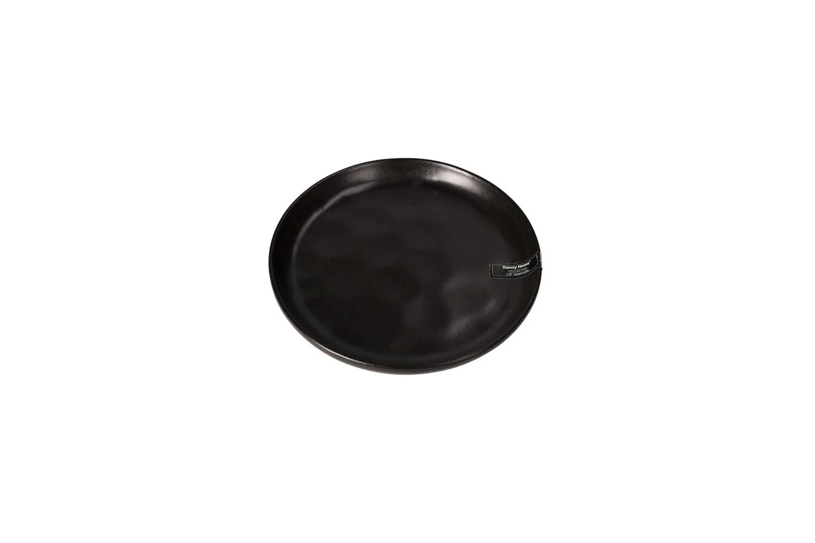 Porcelain Speckled Black Side Plate
