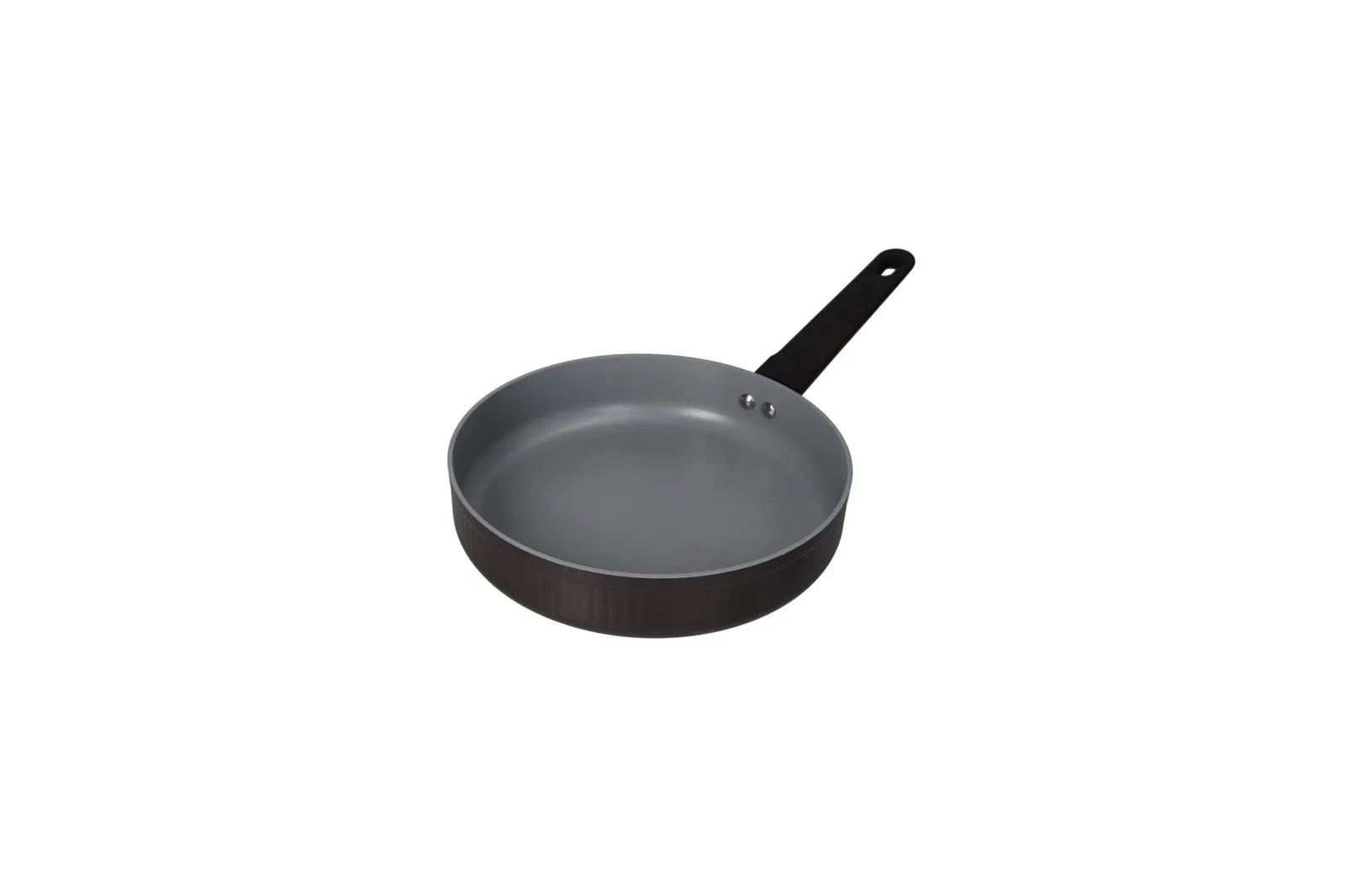 Aluminium Non Stick Ribbed Fry Pan