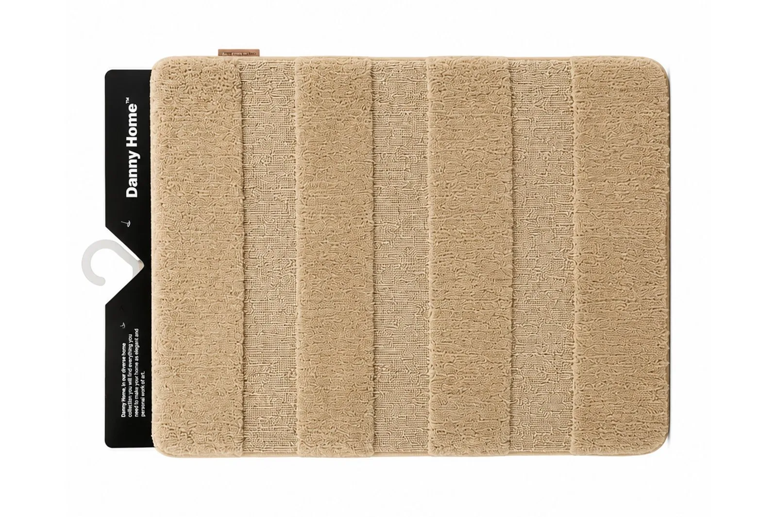Polyester Room Mat 60 x 90 cm – Beige