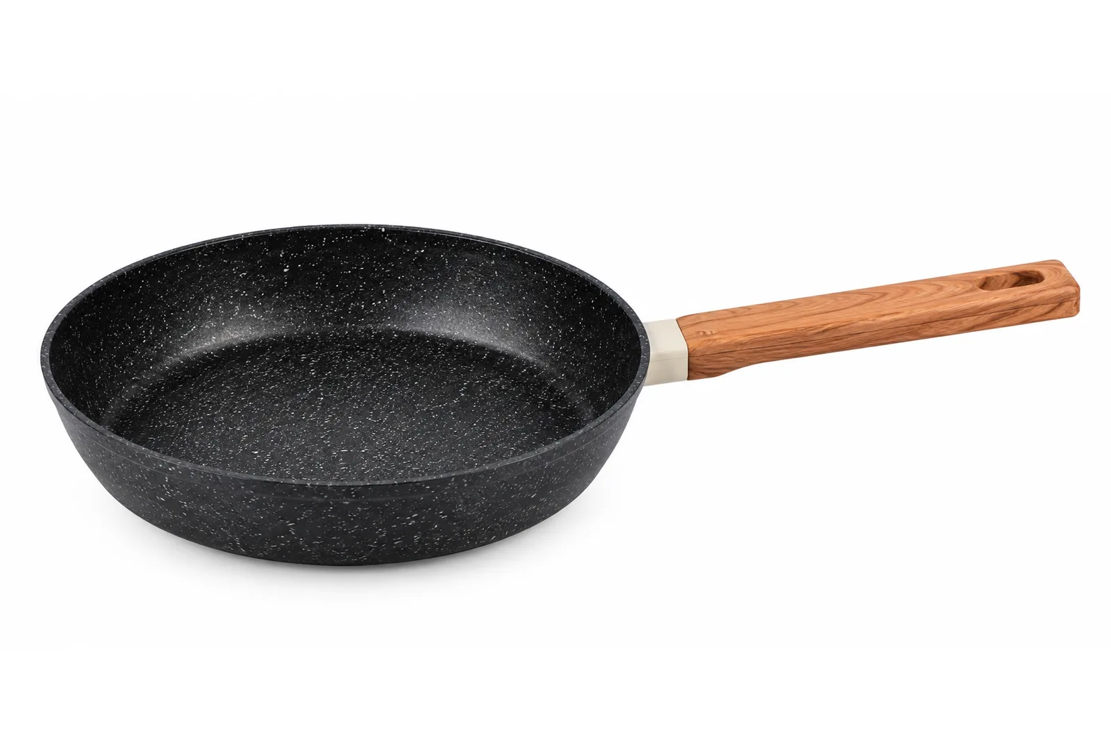 Granite Non-Stick Aluminium Fry Pan 24 cm – Grey