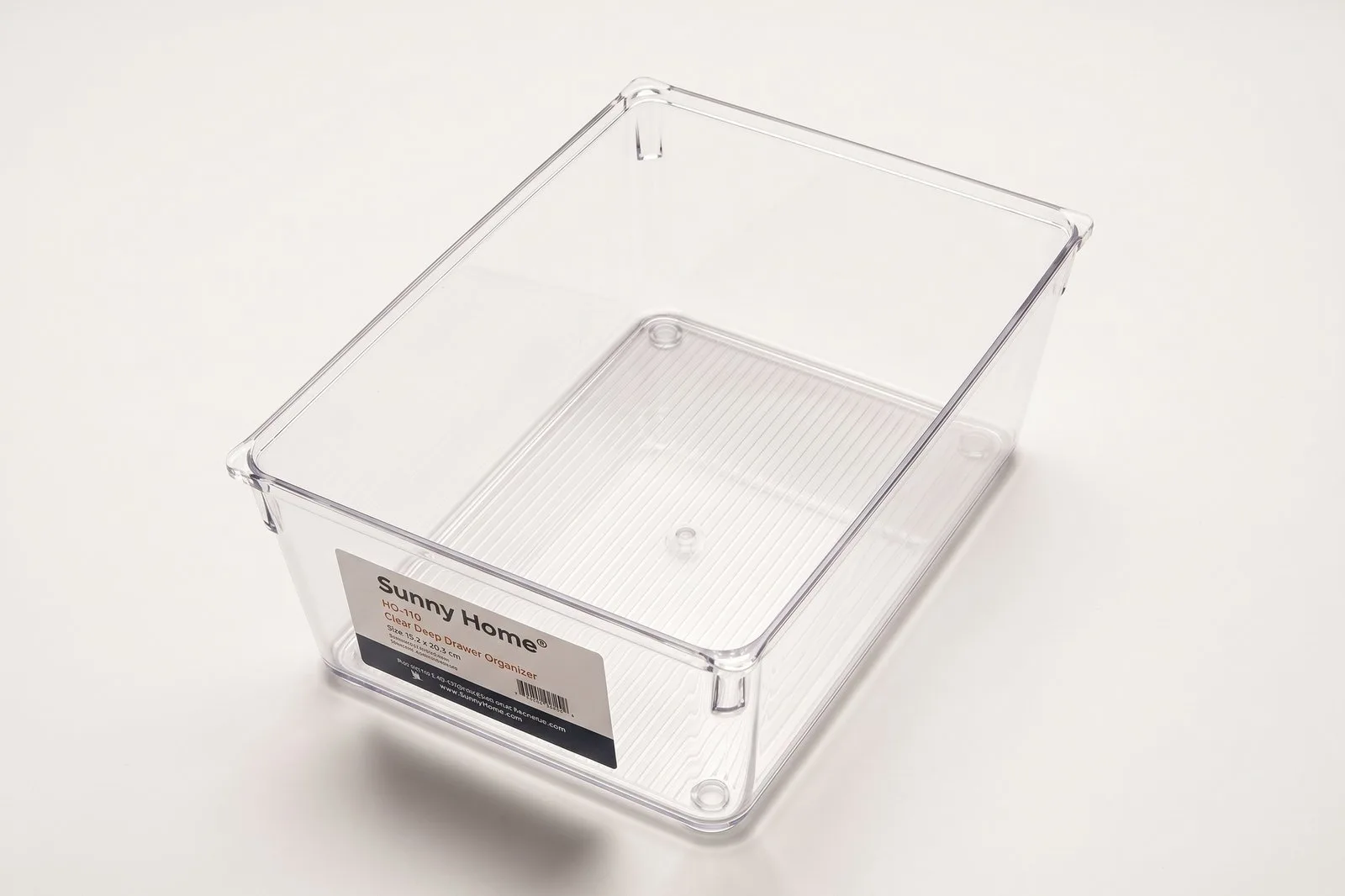 Clear Deep Drawer Organizer – Size L (15.2 x 20.3 cm)