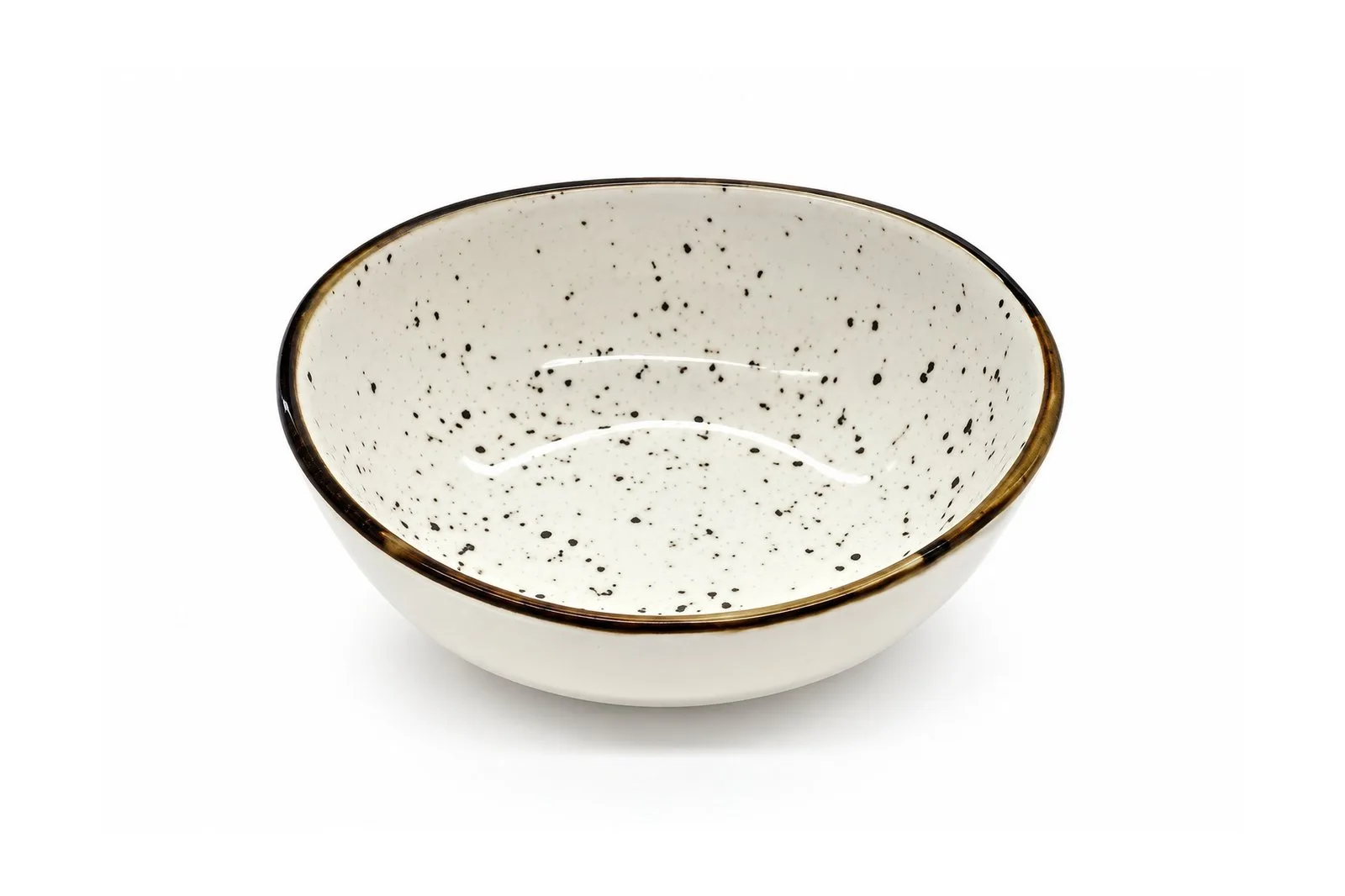 Porcelain Bowl 5.5″ – 14 cm – Speckled White