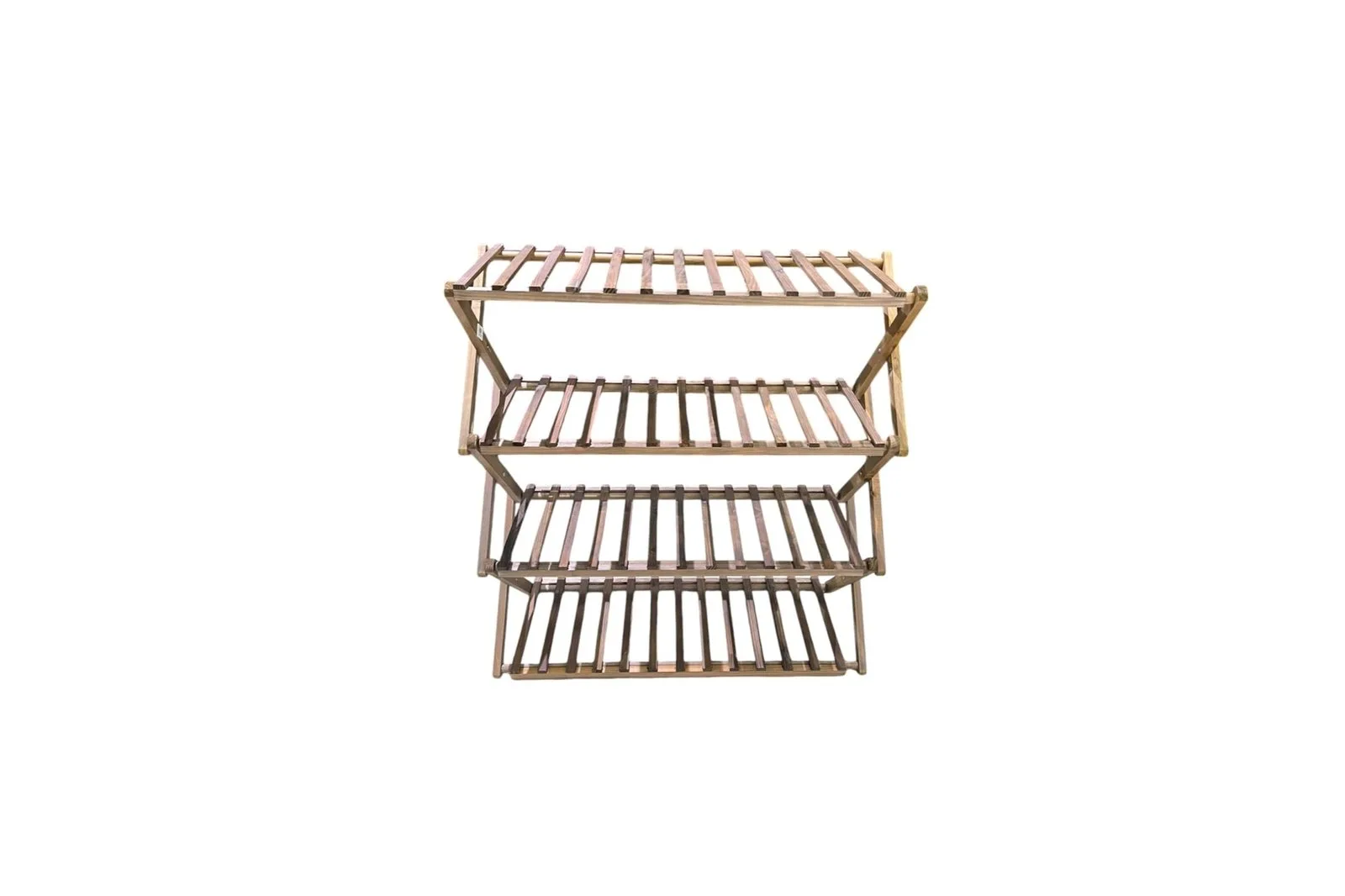 Wooden 4 Tier Shoe Rack