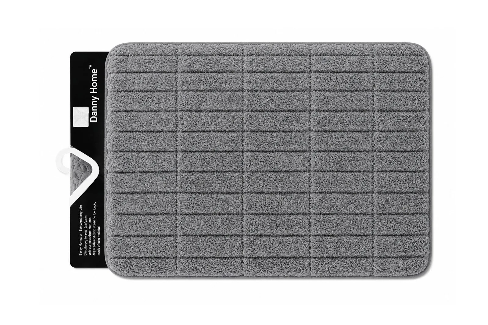Polyester Room Mat 50 x 80 cm – Grey