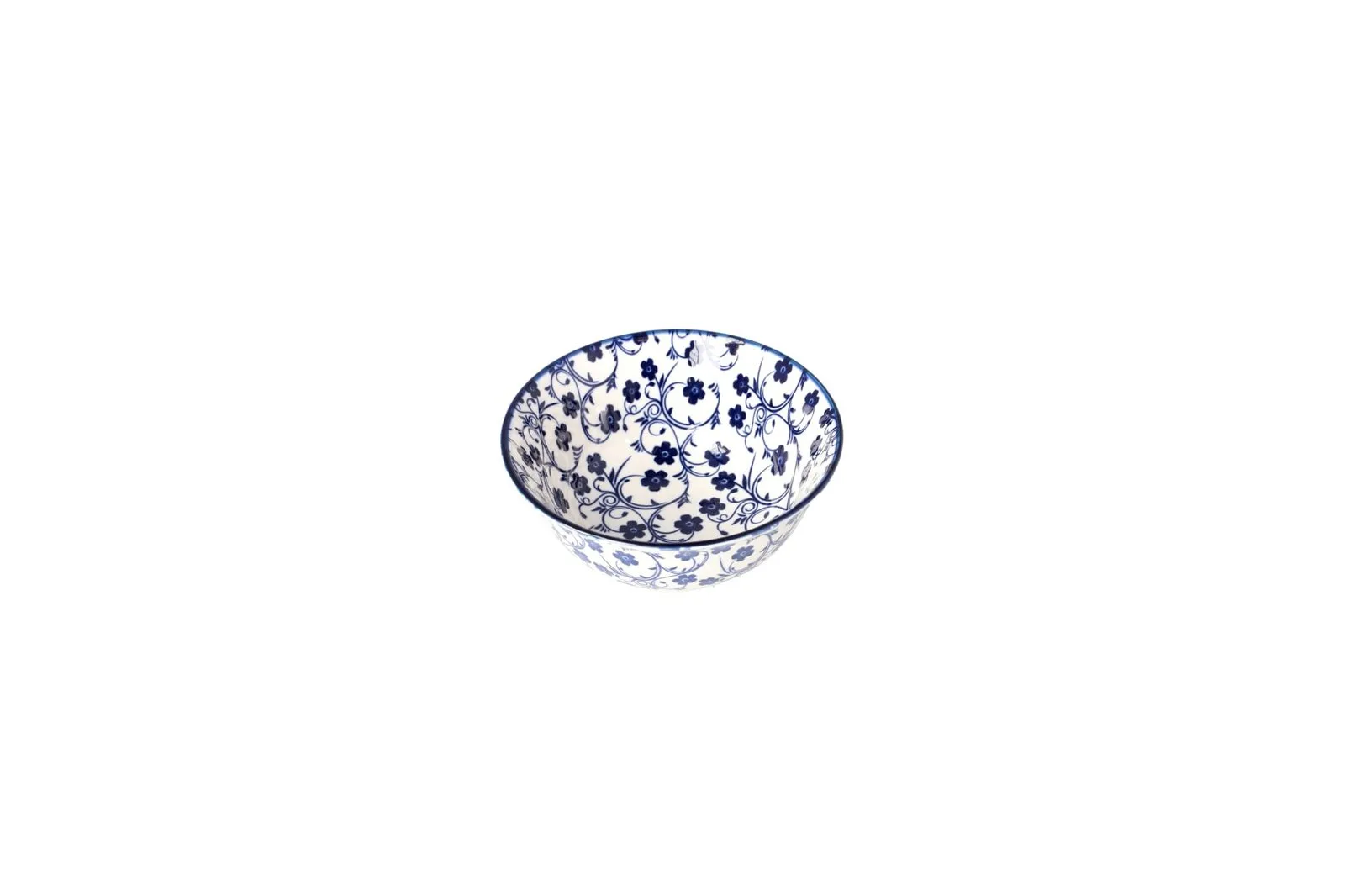 Porcelain Floral Dessert Bowl