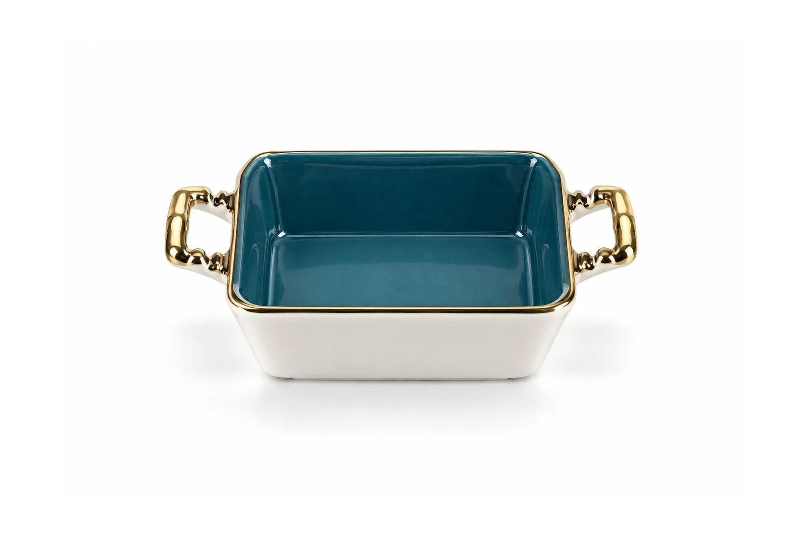 Porcelain Sauce Dish 4.25″ – 11 cm – Teal Green