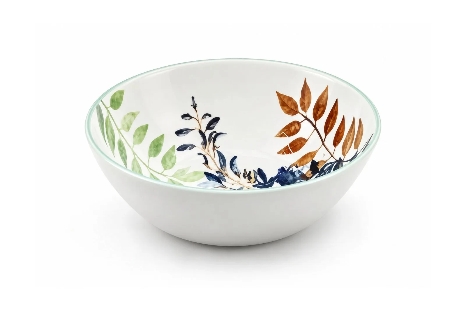 Porcelain Bowl 6.25″ – 16 cm – White & Floral Print
