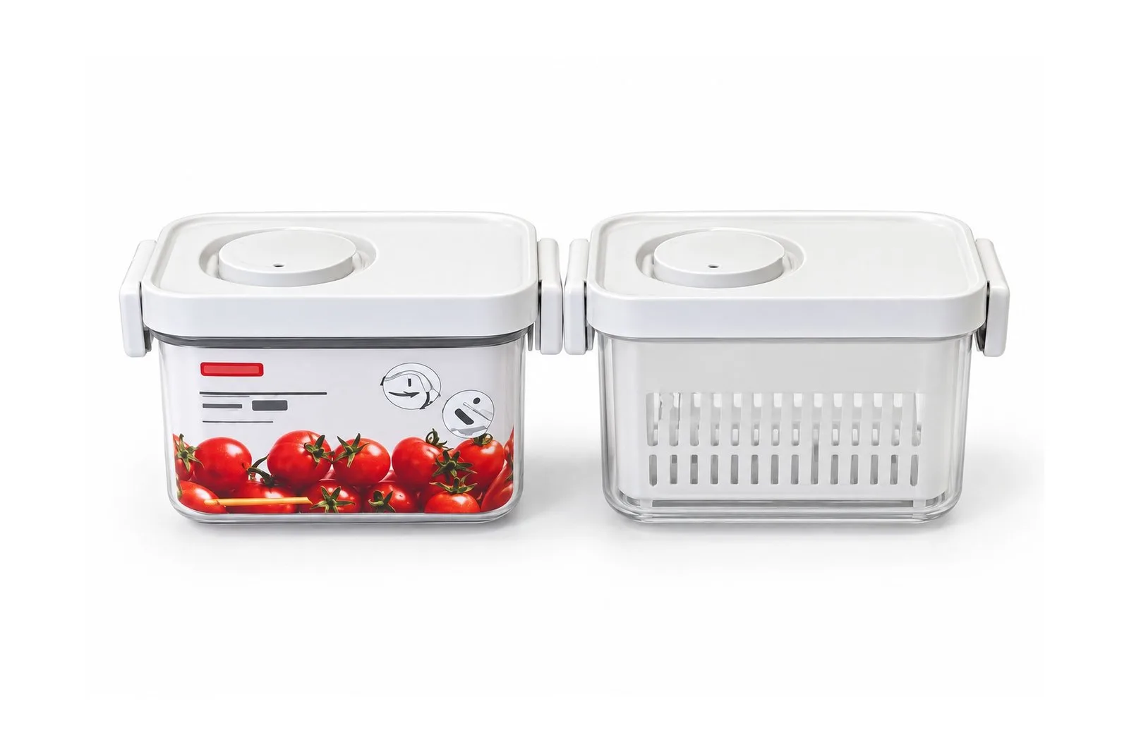 DateMate Food Saver Container with Date Dial 900 ml