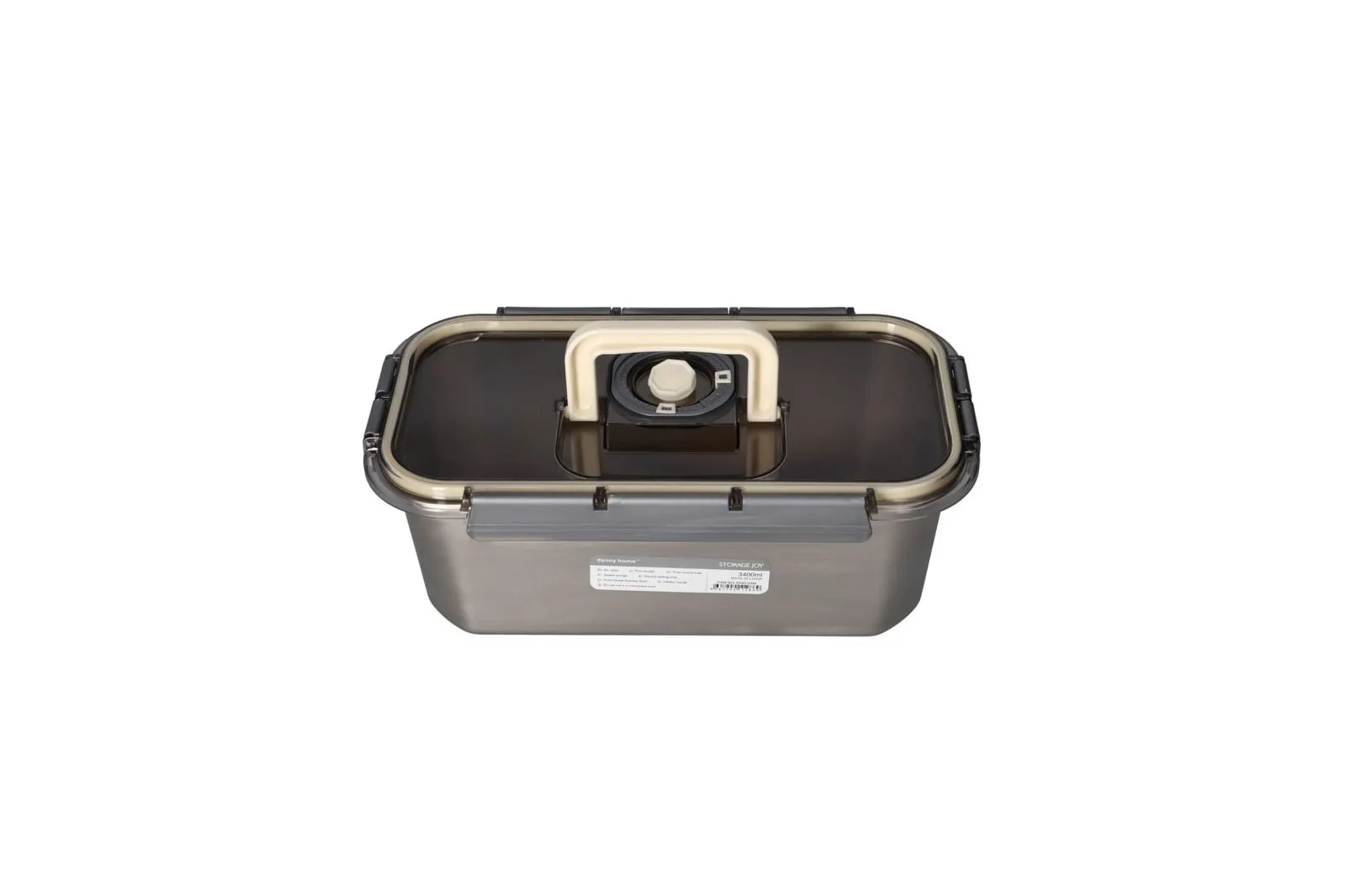 Stainless Steel Airtight Food Container 3400 ml