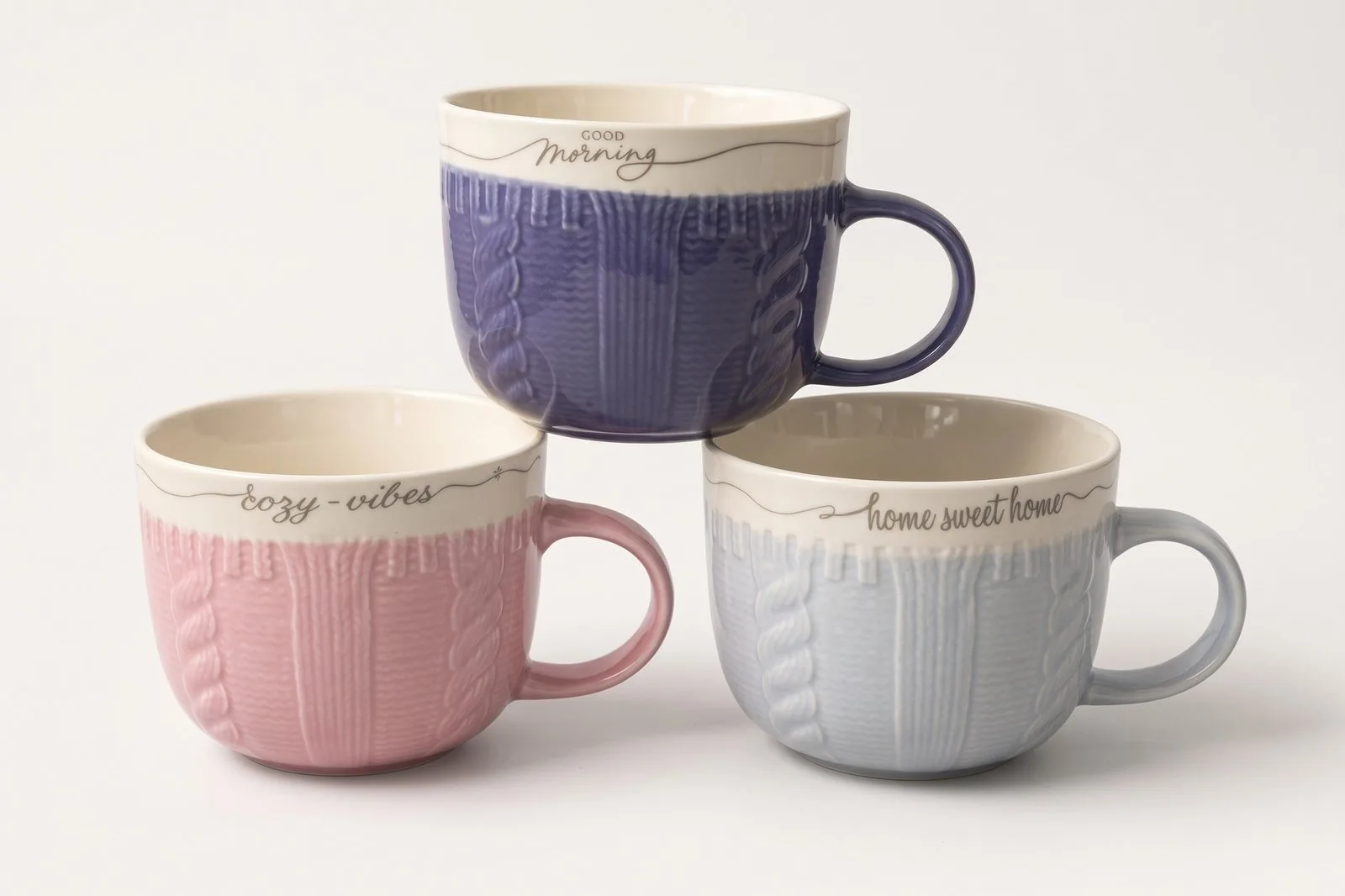 Porcelain Mug 475 ml – Knit Texture