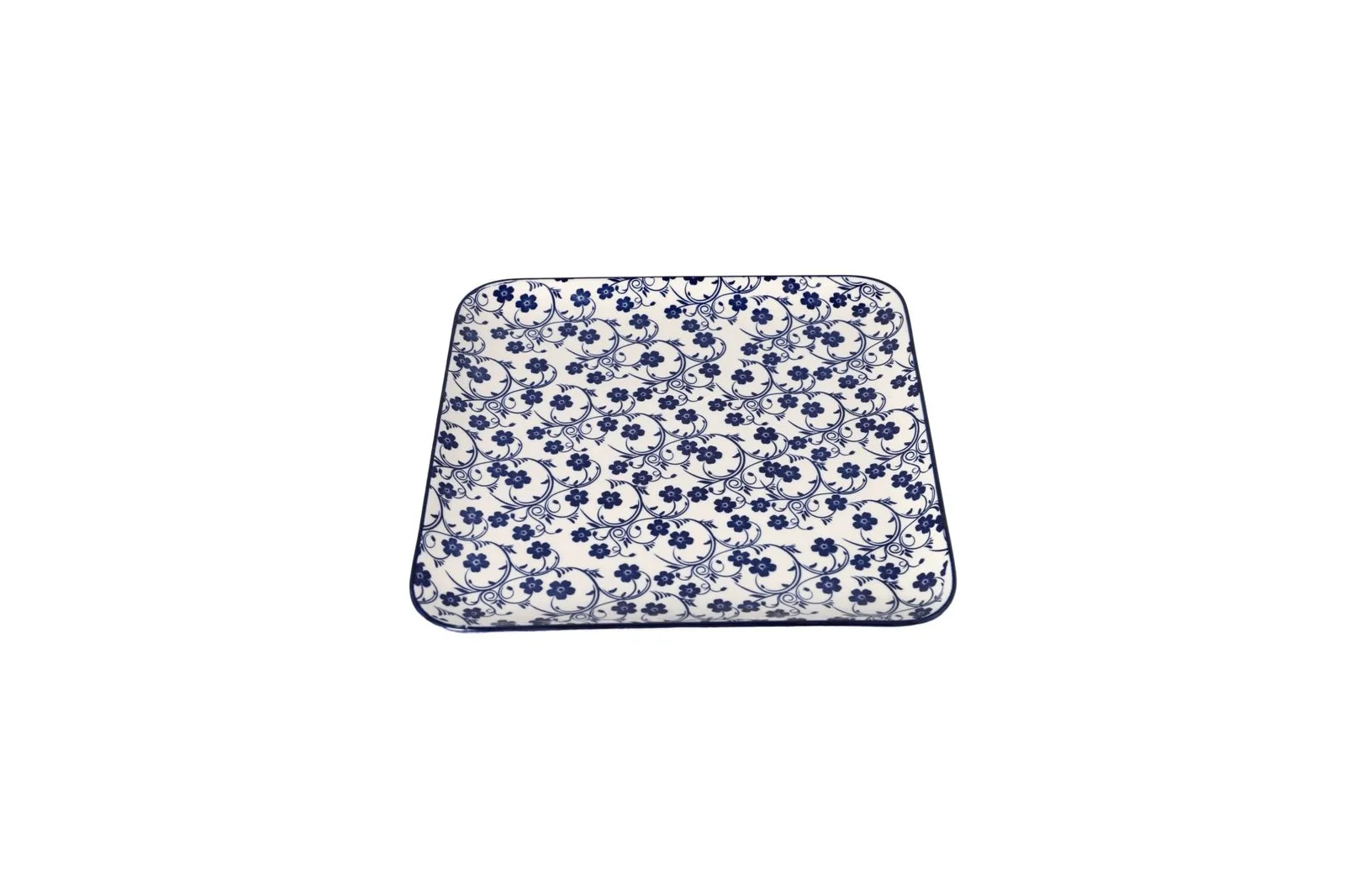 Porcelain Floral Dinner Plate