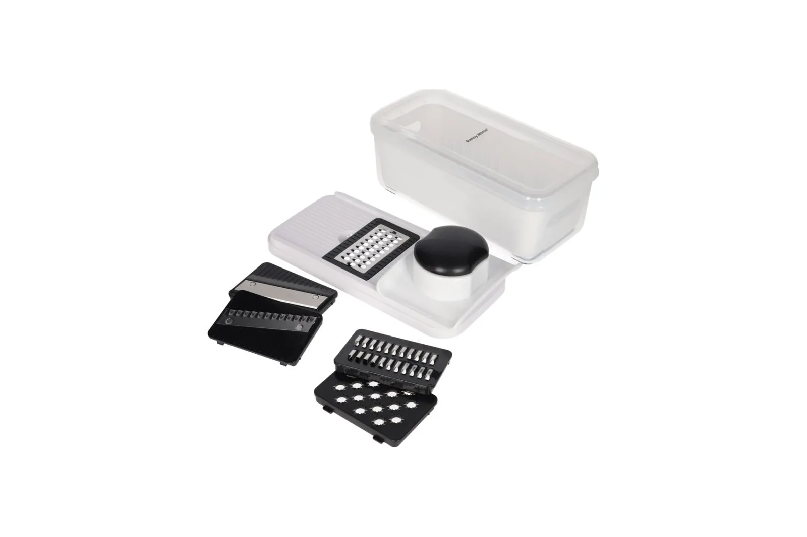 Multifunction Grater with Container and 5 Blades