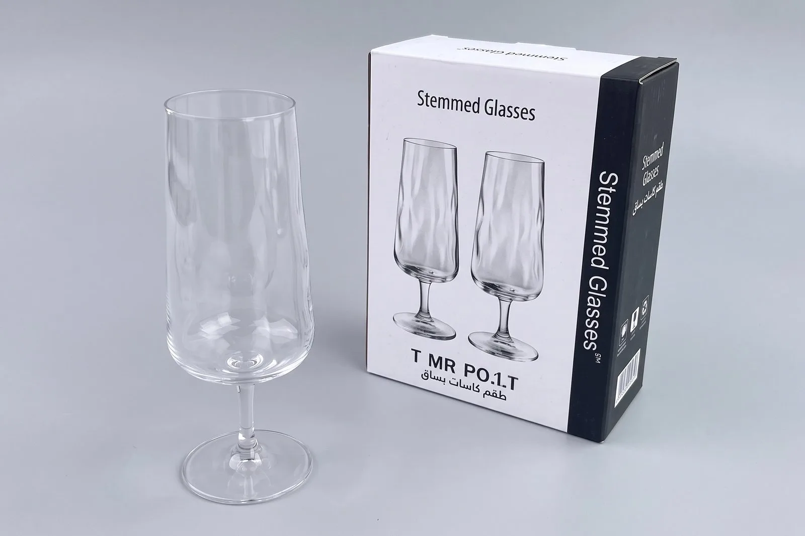 Stemmed Glass Set 2 pcs 400 ml – Crystal Clear