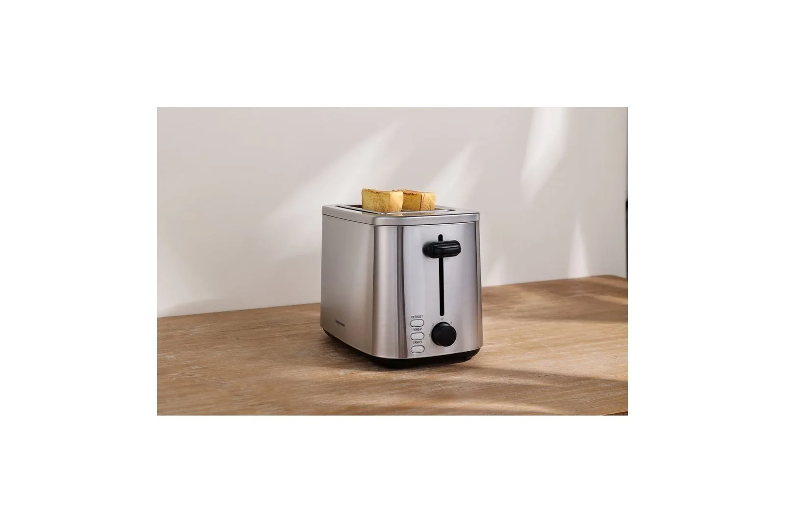 Two Slice Toaster 800W Silver