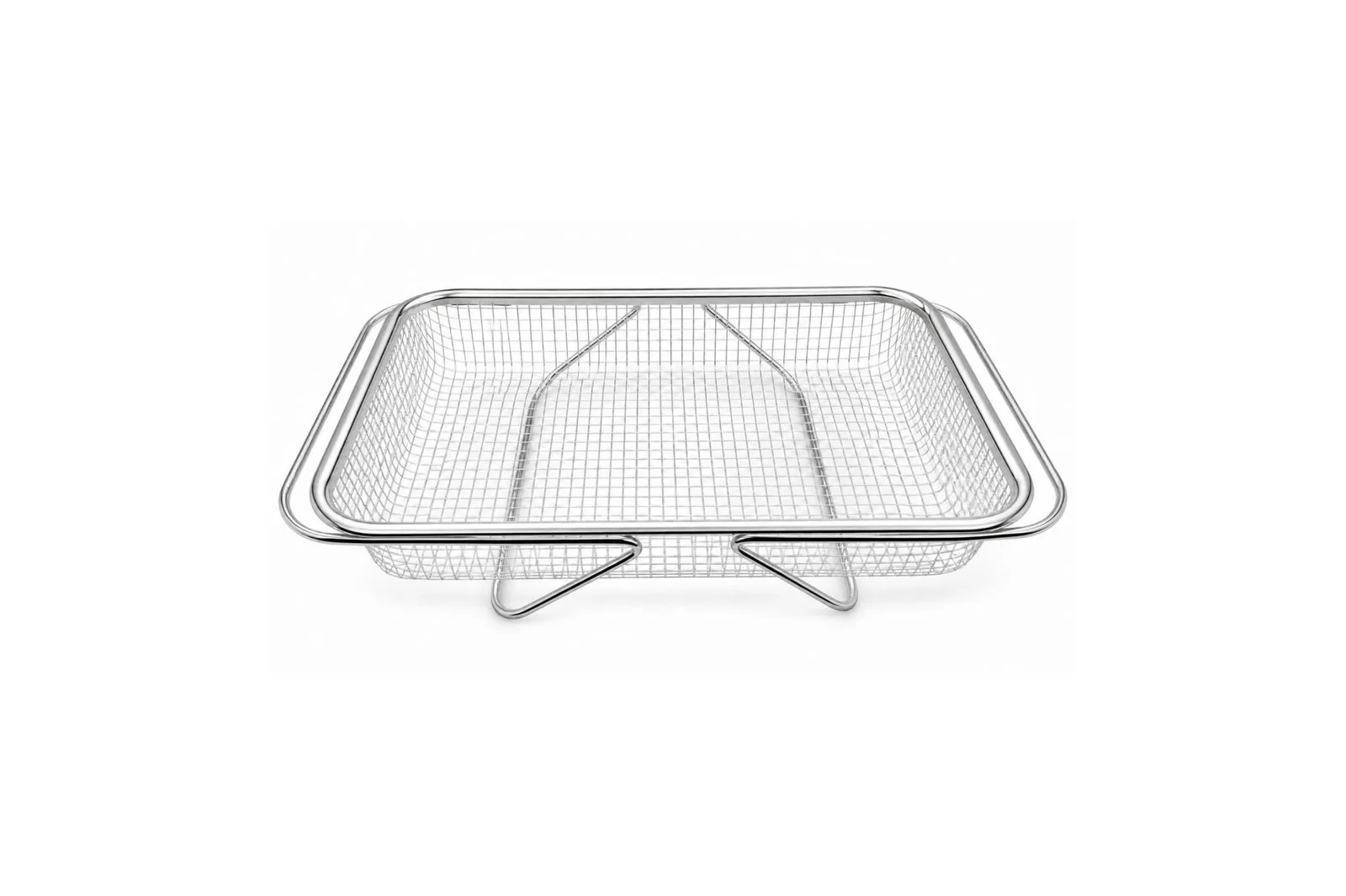 Stainless Steel Washing Basket with Extendable Handles
