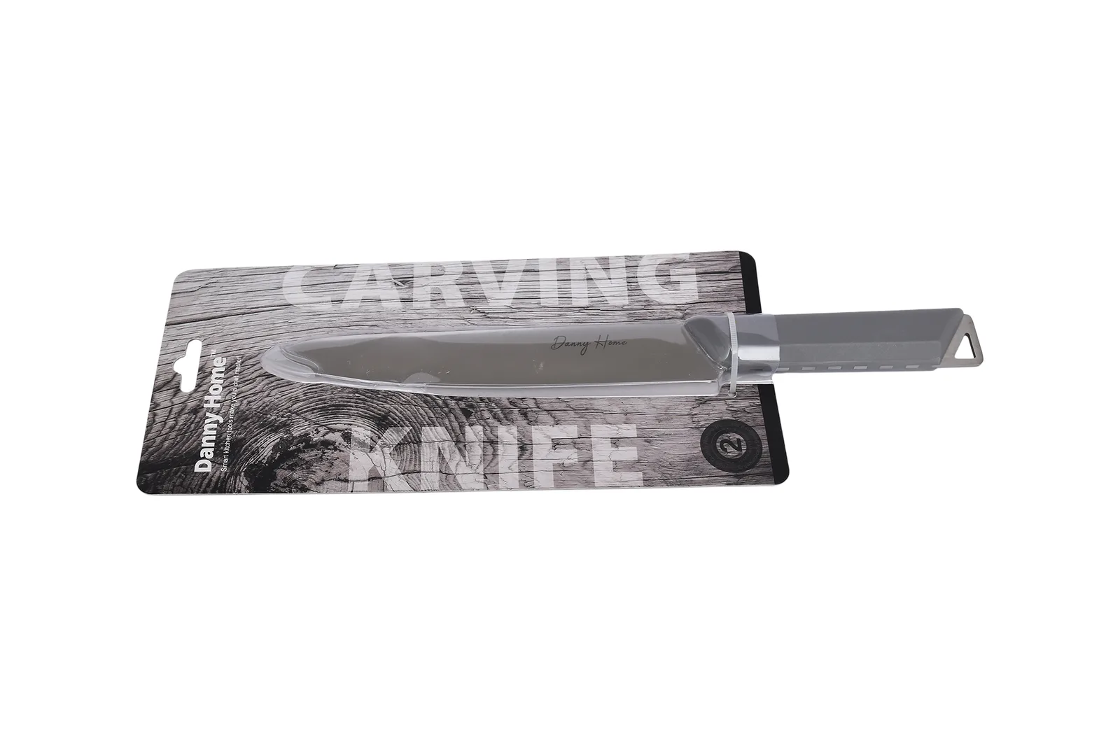 Stainless Steel Carving Knife – Grey Handle