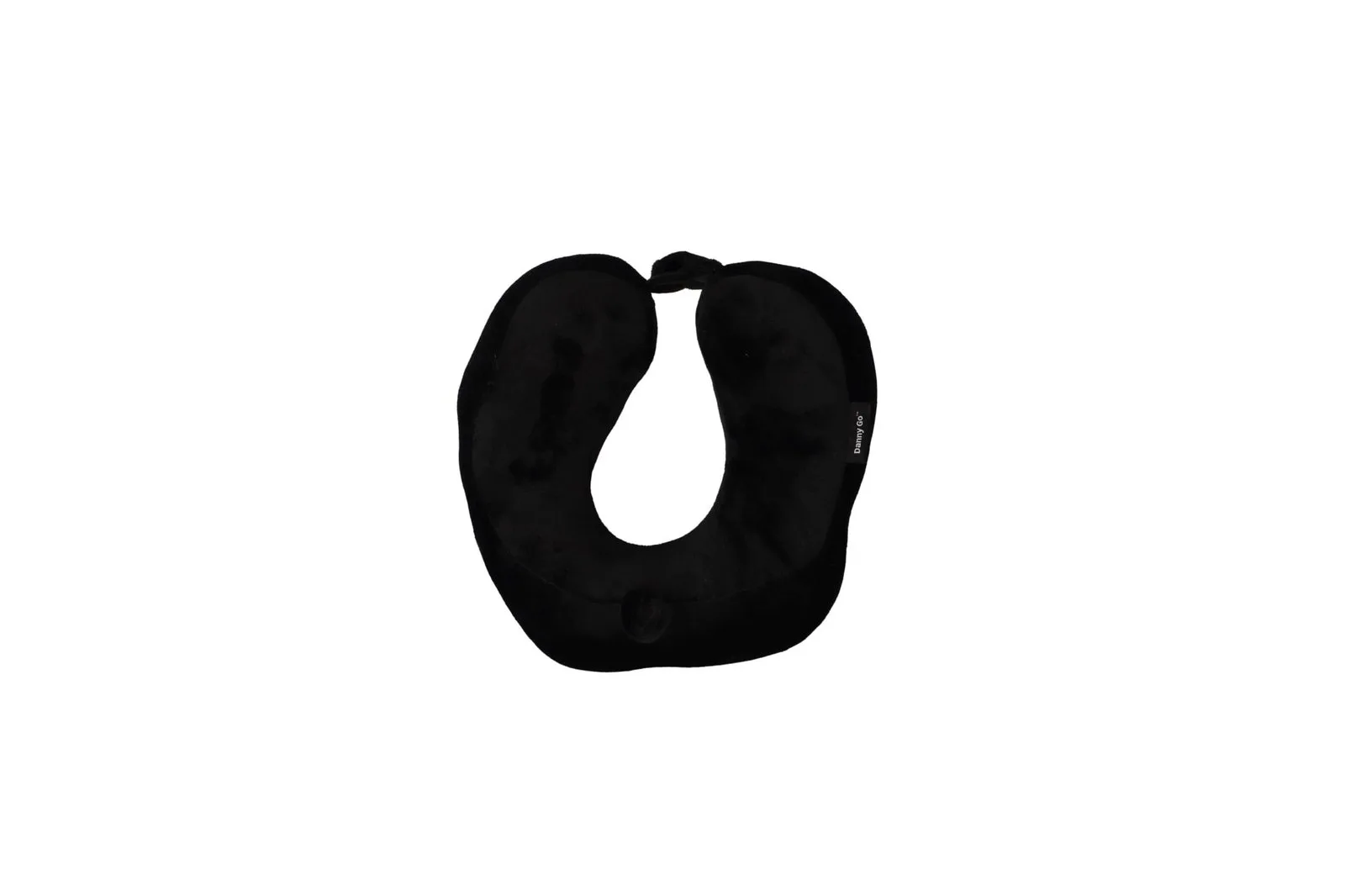 Memory Foam Travel Neck Pillow Black