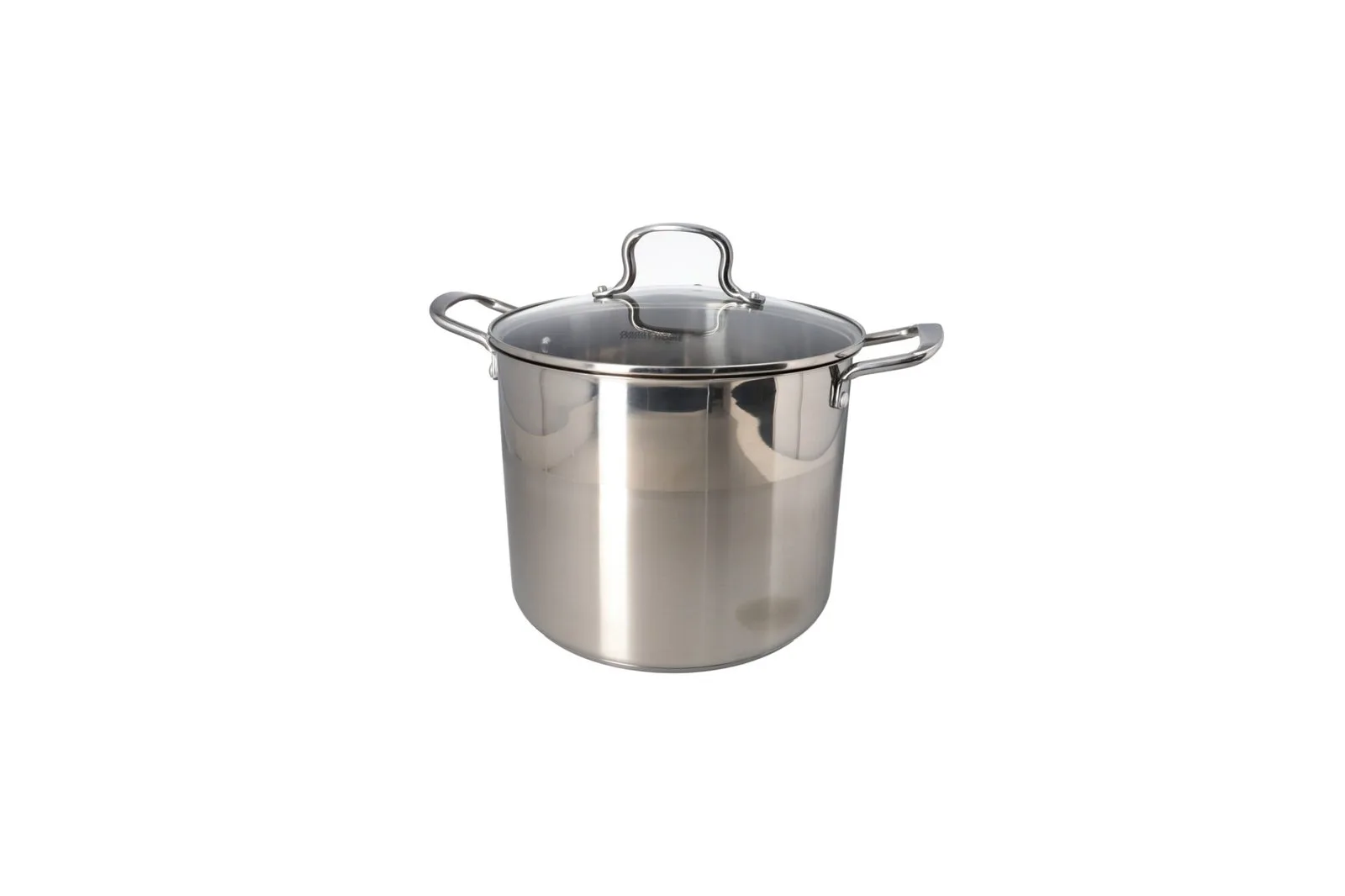 Stainless Steel Stockpot with Glass Lid 11.1 L
