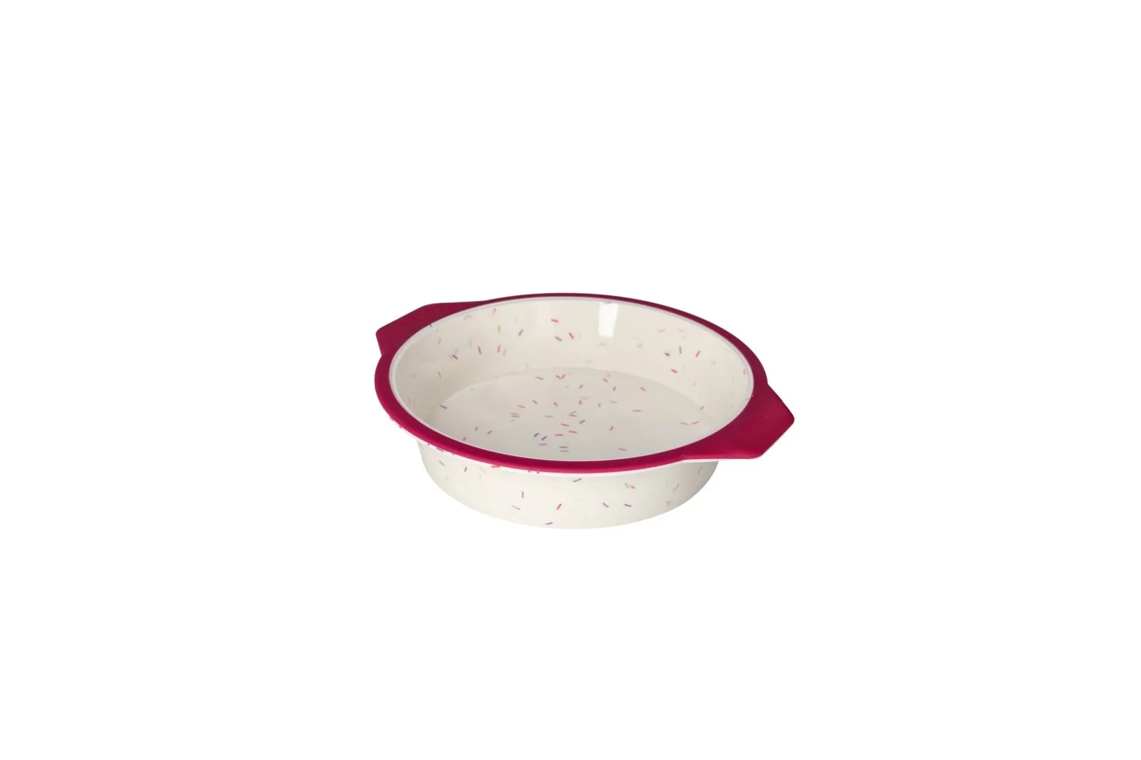 Silicone Speckled Cake Pan with Metal Frame
